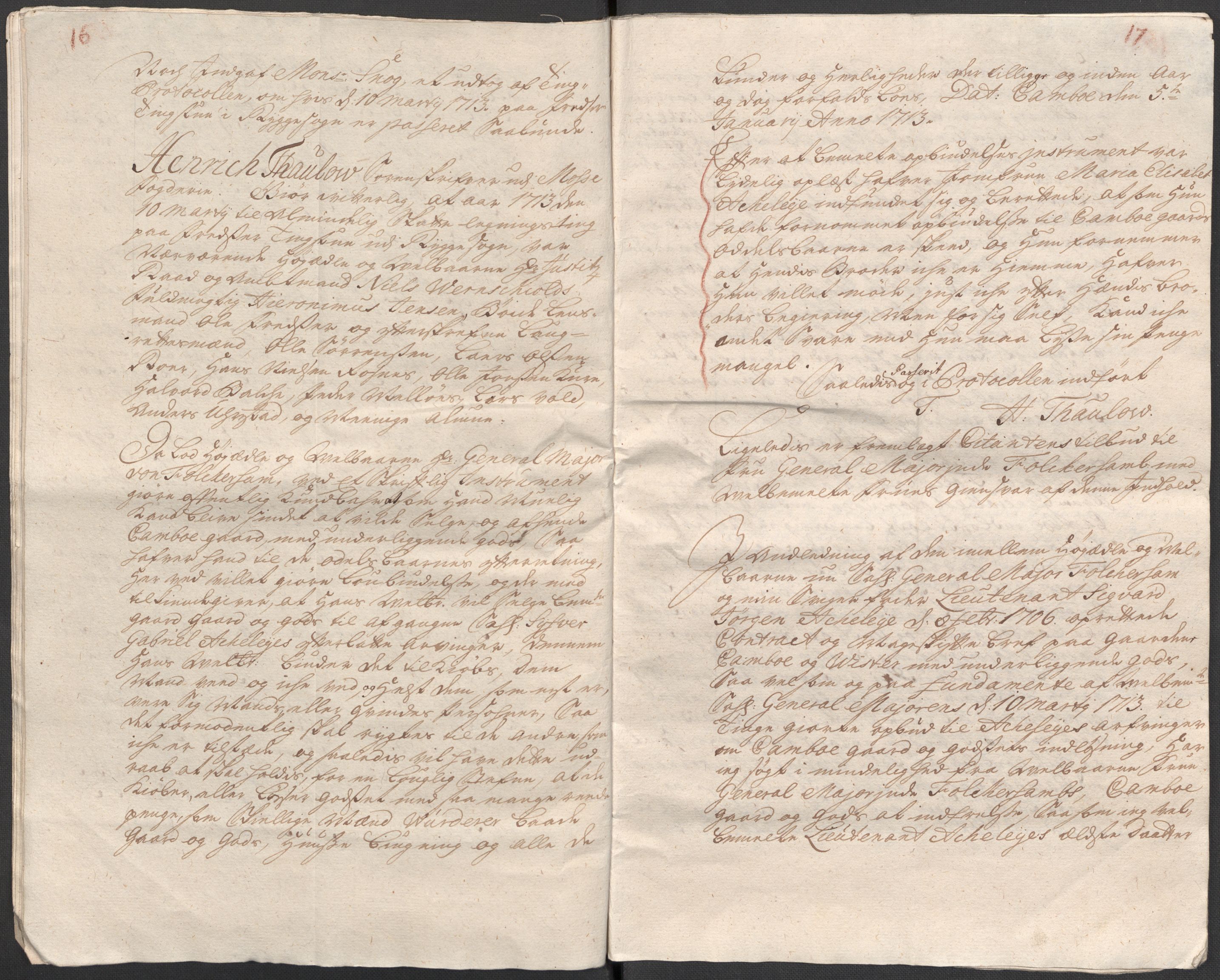 Riksarkivets diplomsamling, AV/RA-EA-5965/F12/L0005: Pk. 7 (II), 1613-1721, p. 143