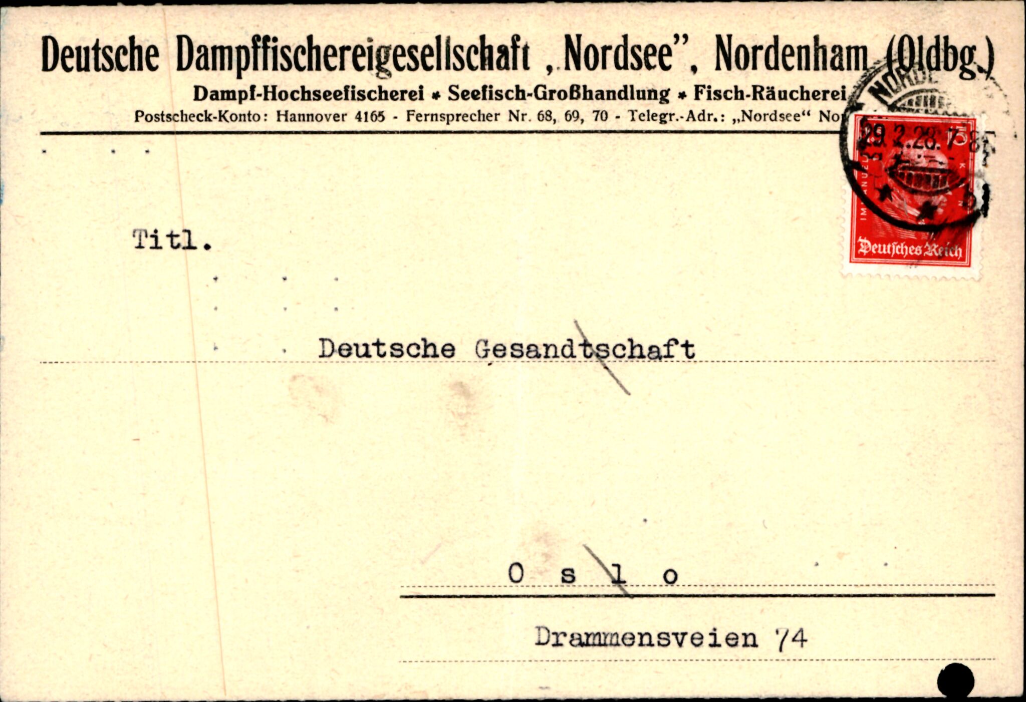 Forsvarets Overkommando. 2 kontor. Arkiv 11.4. Spredte tyske arkivsaker, AV/RA-RAFA-7031/D/Dar/Darc/L0026: FO.II. Tyske konsulater, 1928-1940, p. 34