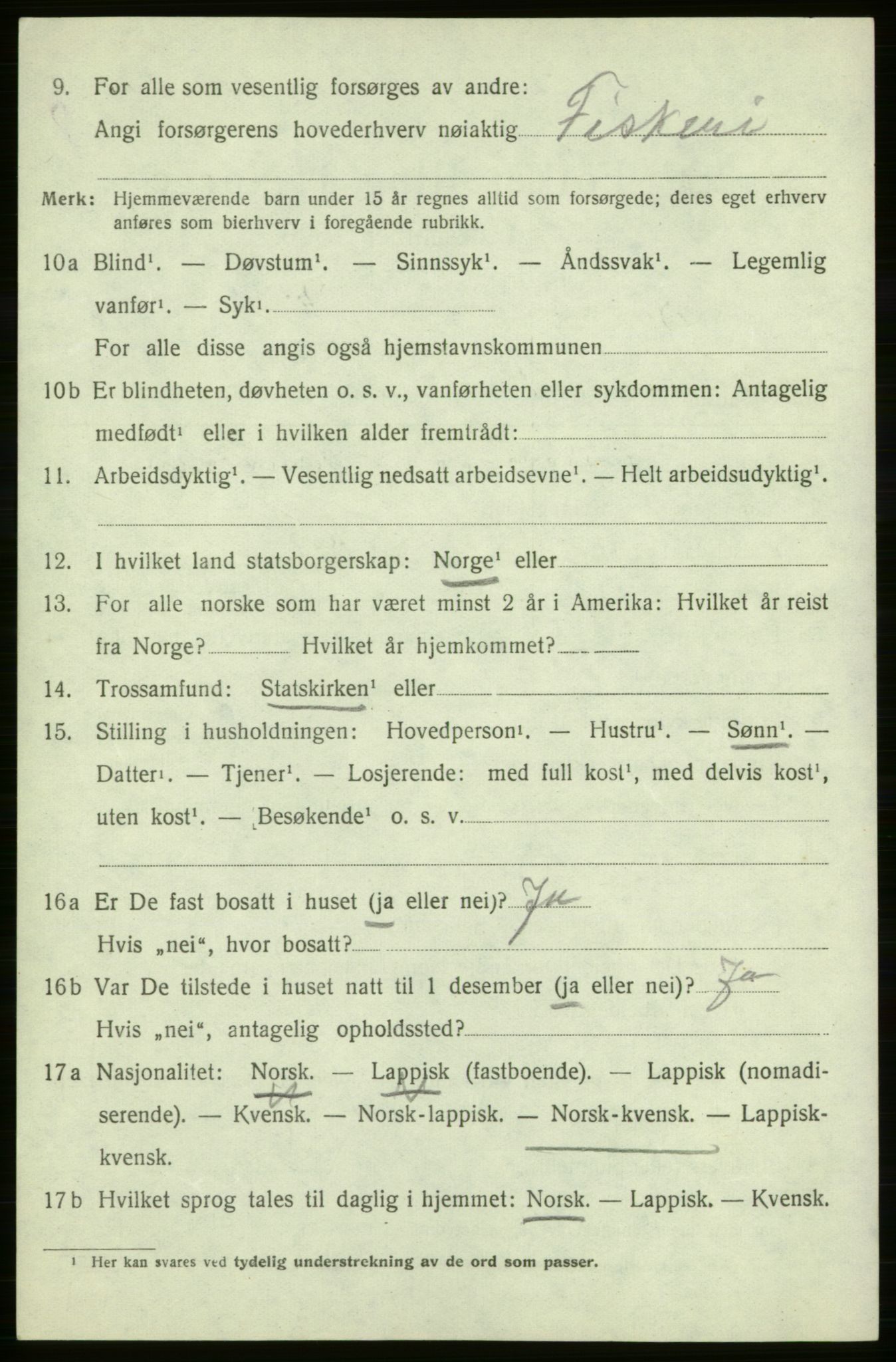 SATØ, 1920 census for Måsøy, 1920, p. 1193