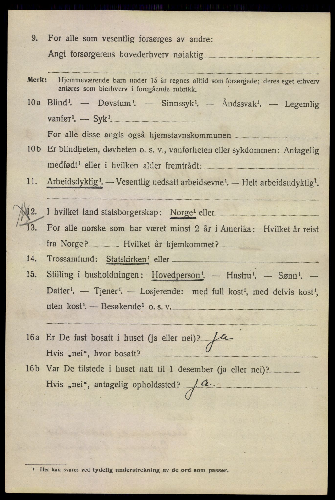 SAO, 1920 census for Kristiania, 1920, p. 466634