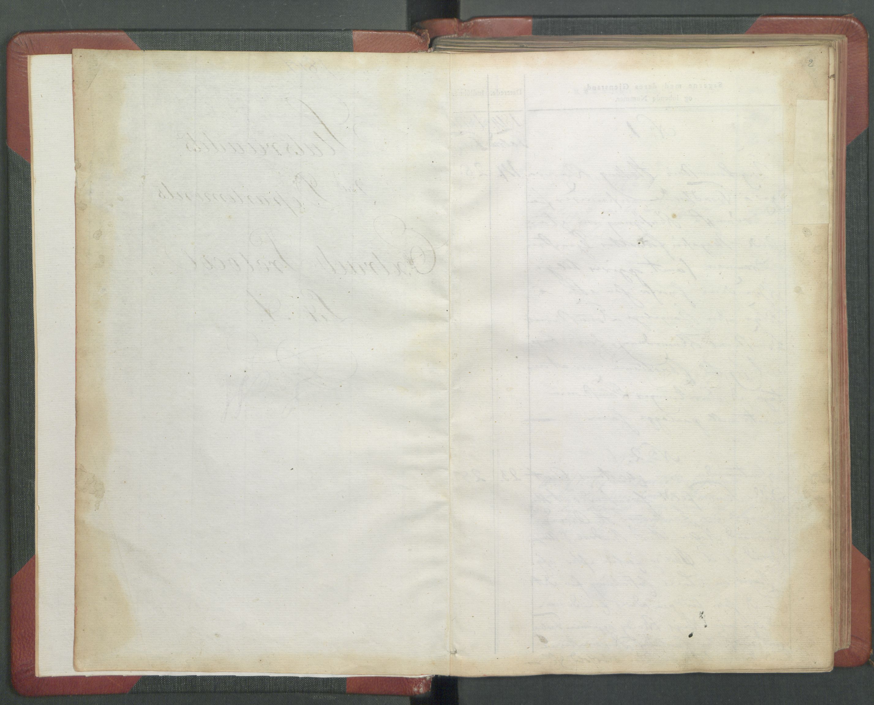 Departementene i 1814, AV/RA-S-3899/Fb/L0029: Journal A 1-900 (ekstraktprotokoll), 1814, p. 2