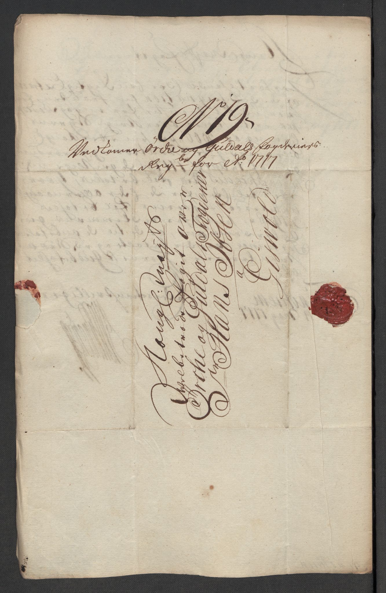 Rentekammeret inntil 1814, Reviderte regnskaper, Fogderegnskap, RA/EA-4092/R60/L3969: Fogderegnskap Orkdal og Gauldal, 1717, p. 200