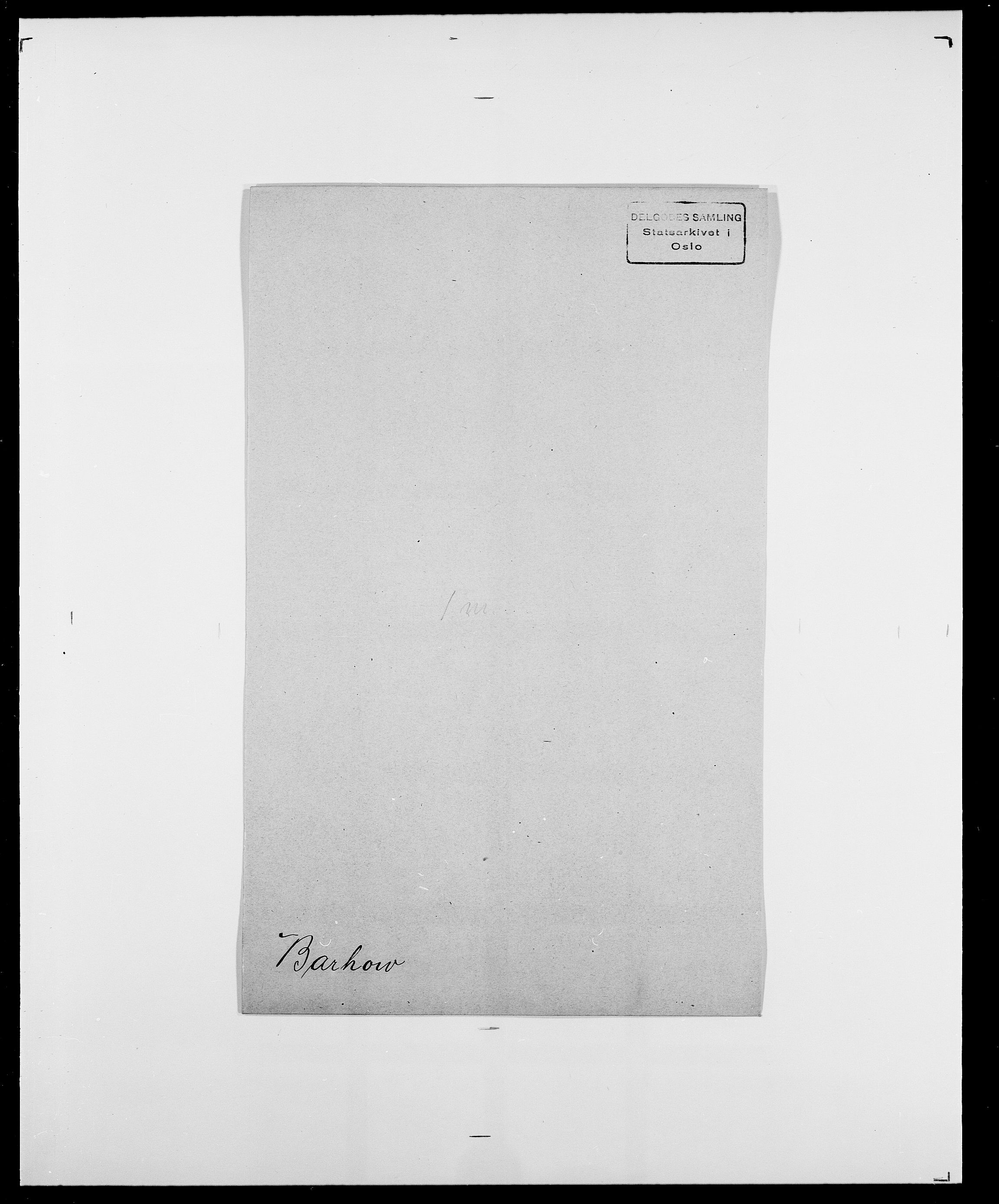 Delgobe, Charles Antoine - samling, SAO/PAO-0038/D/Da/L0003: Barca - Bergen, p. 342