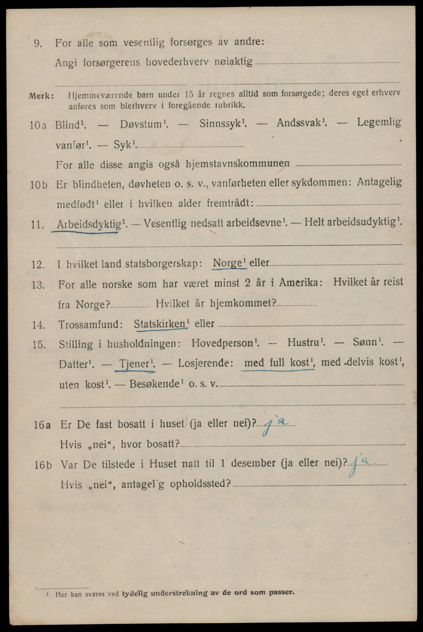 SAT, 1920 census for Trondheim, 1920, p. 77235