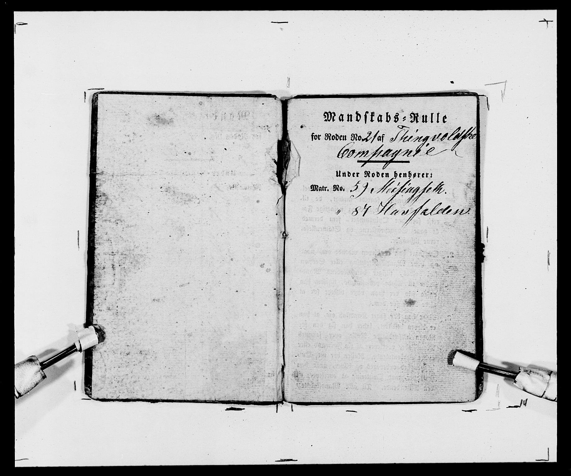 Generalitets- og kommissariatskollegiet, Det kongelige norske kommissariatskollegium, AV/RA-EA-5420/E/Eh/L0120: Tingvollske kompani, 1850-1870, p. 89