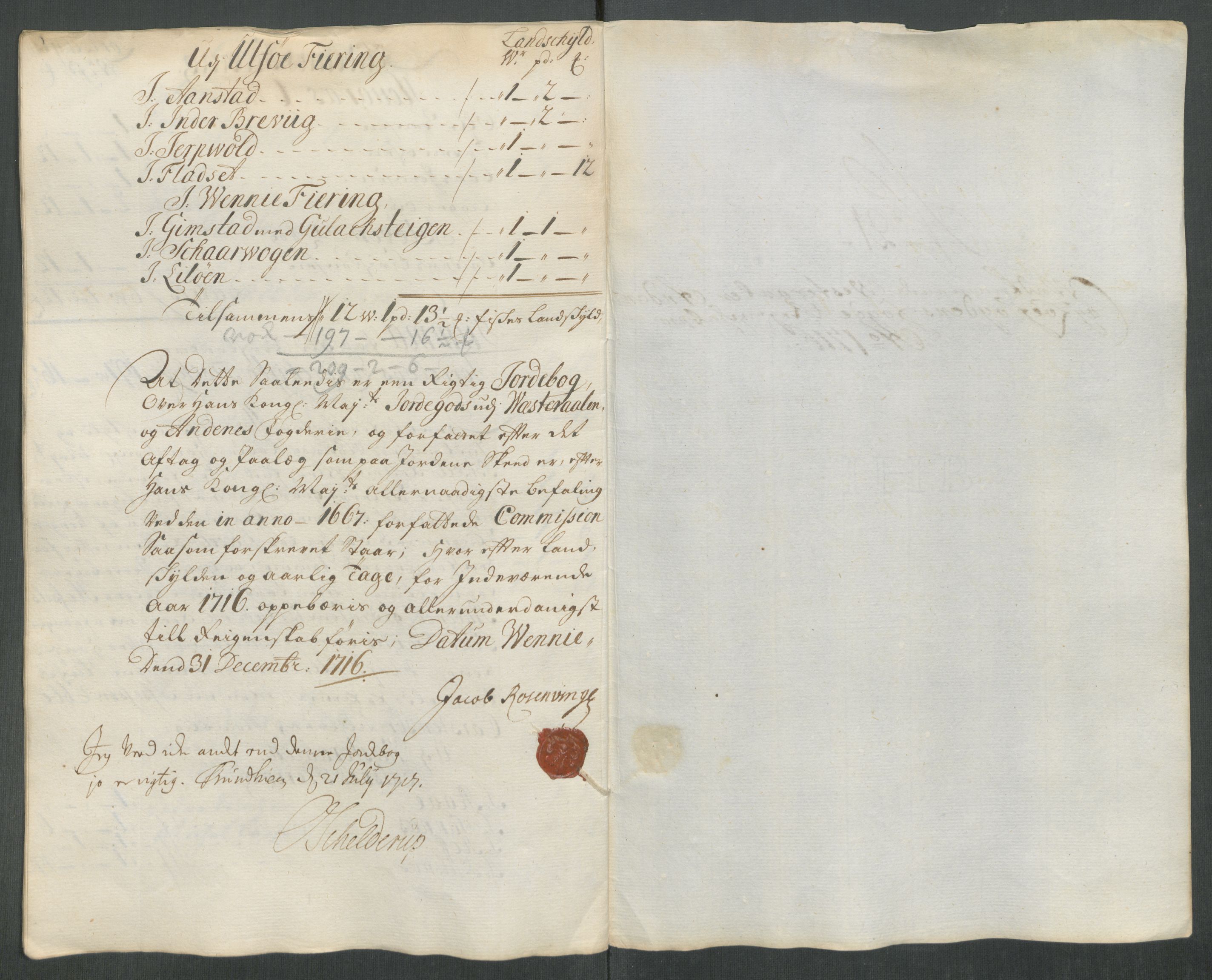 Rentekammeret inntil 1814, Reviderte regnskaper, Fogderegnskap, AV/RA-EA-4092/R67/L4682: Fogderegnskap Vesterålen, Andenes og Lofoten, 1716, p. 150