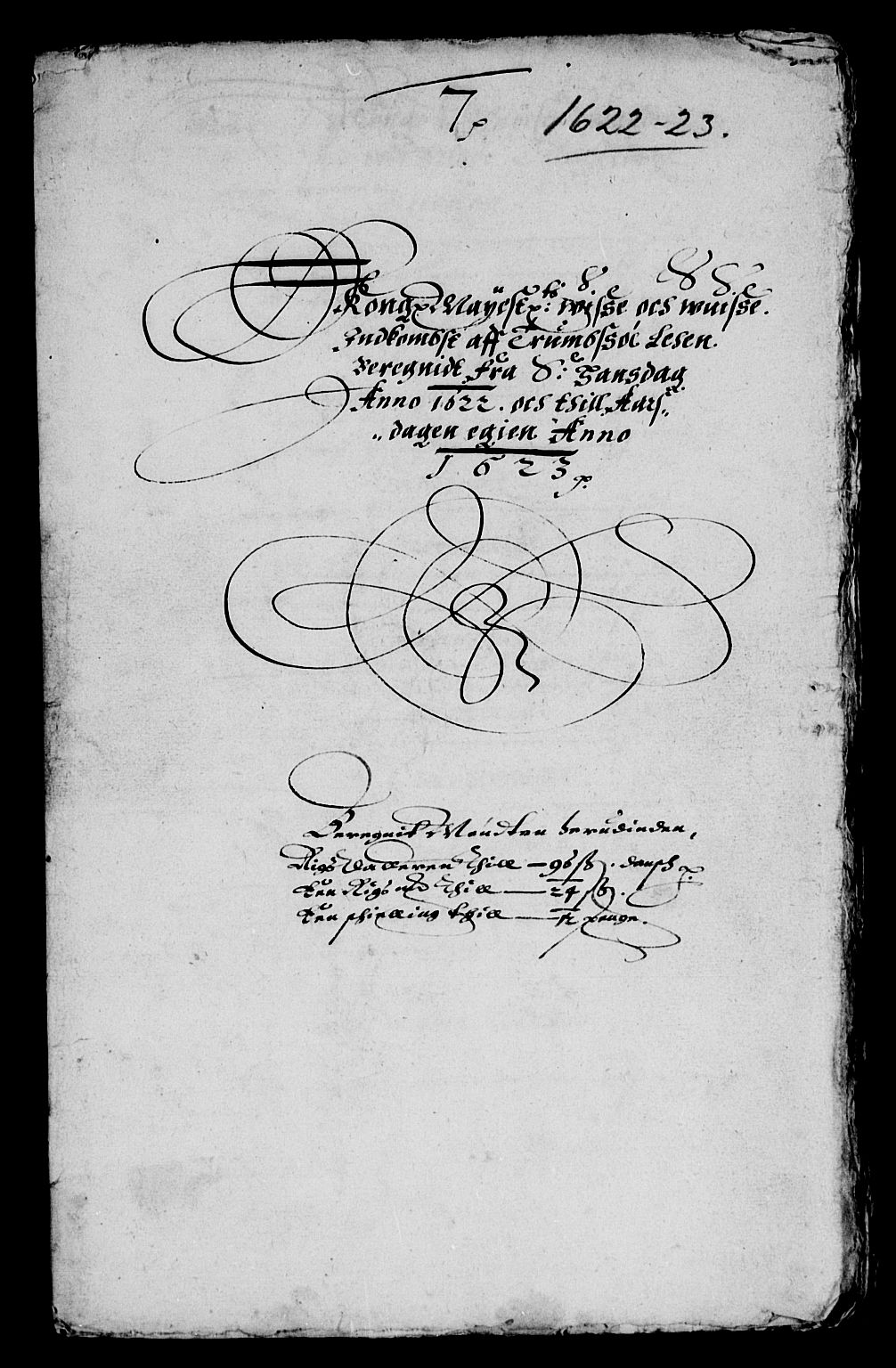 Rentekammeret inntil 1814, Reviderte regnskaper, Lensregnskaper, AV/RA-EA-5023/R/Rb/Rbz/L0014: Nordlandenes len, 1622-1624