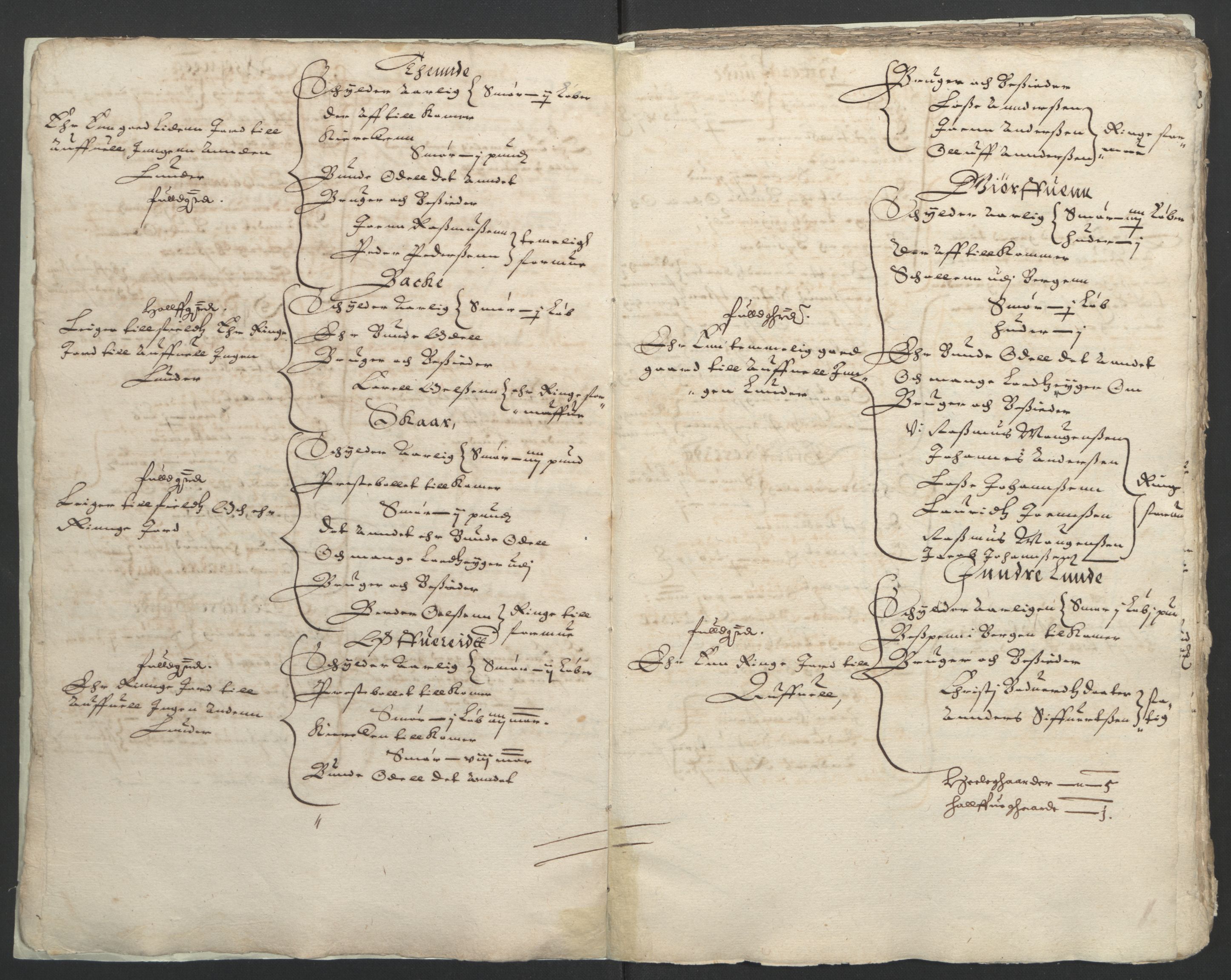 Stattholderembetet 1572-1771, AV/RA-EA-2870/Ek/L0005/0001: Jordebøker til utlikning av garnisonsskatt 1624-1626: / Jordebøker for Bergenhus len (forts.), 1626, p. 42