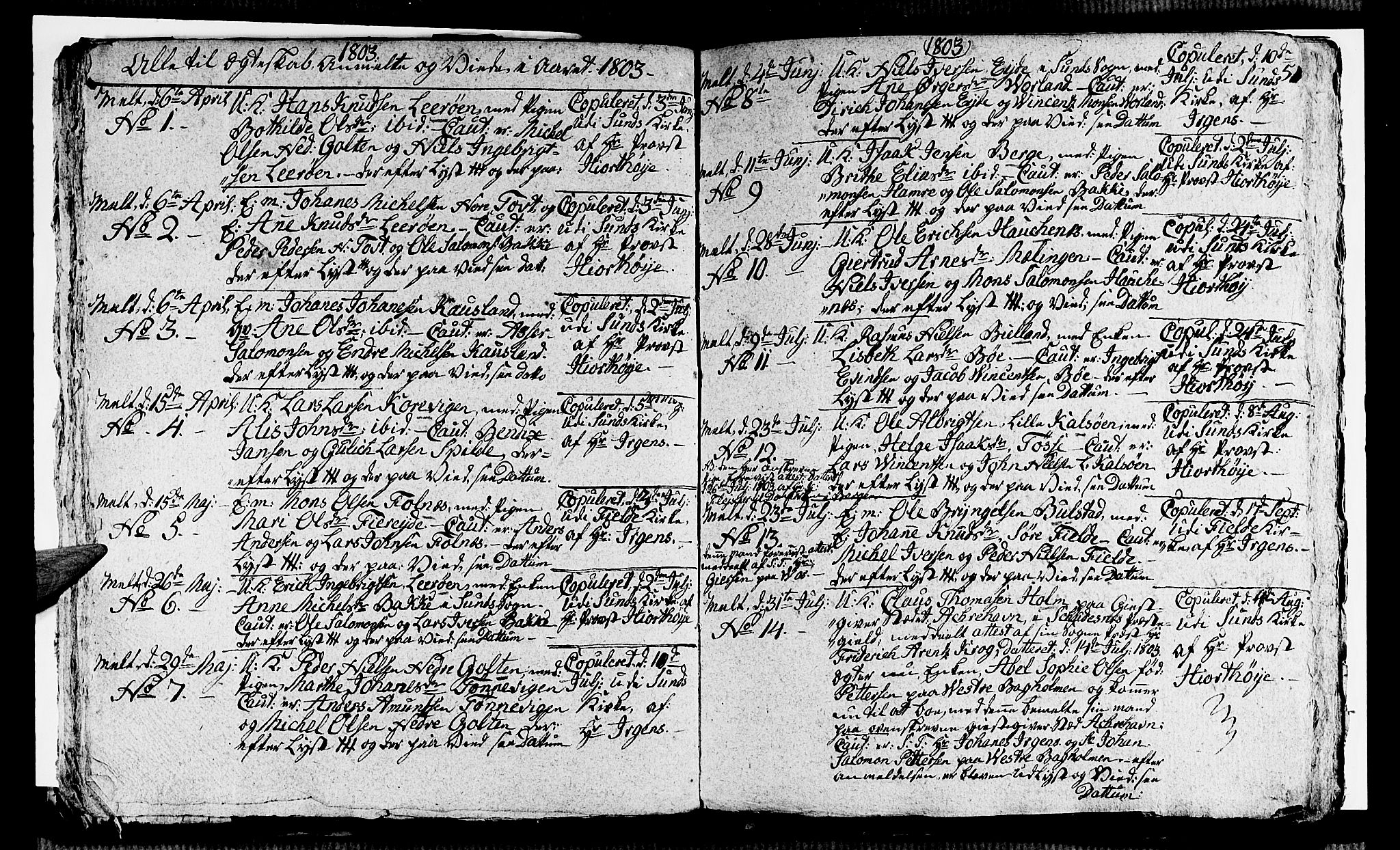 Sund sokneprestembete, SAB/A-99930: Parish register (official) no. A 8, 1788-1815, p. 51