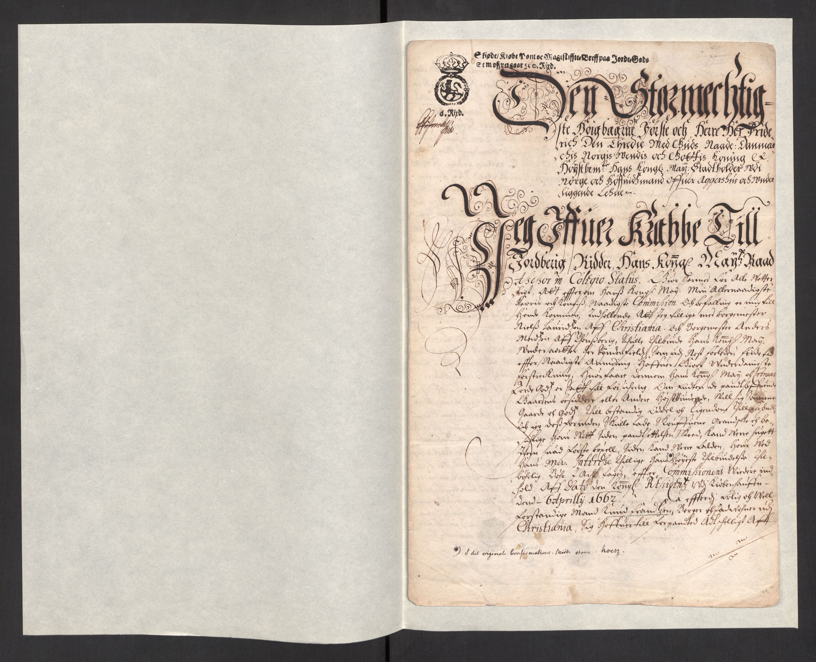 Rentekammeret, Kammerkanselliet, RA/EA-3111/G/Gg/Ggj/Ggja/L0001a: Skjøter utstedt av myndigheter i Norge og senere ombyttet med kongelige konfirmasjonsskjøter, 1663-1669, p. 97