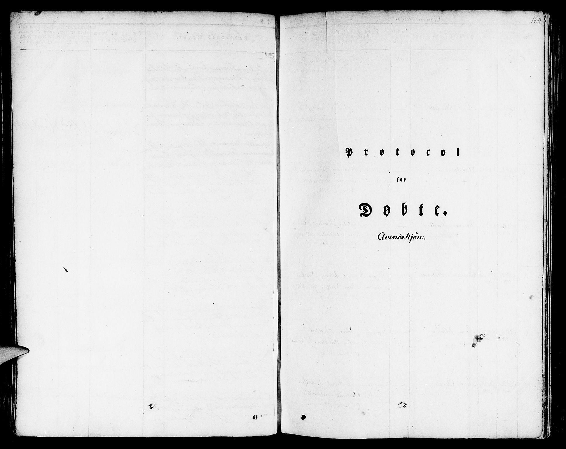 Nykirken Sokneprestembete, AV/SAB-A-77101/H/Haa/L0012: Parish register (official) no. A 12, 1821-1844, p. 164