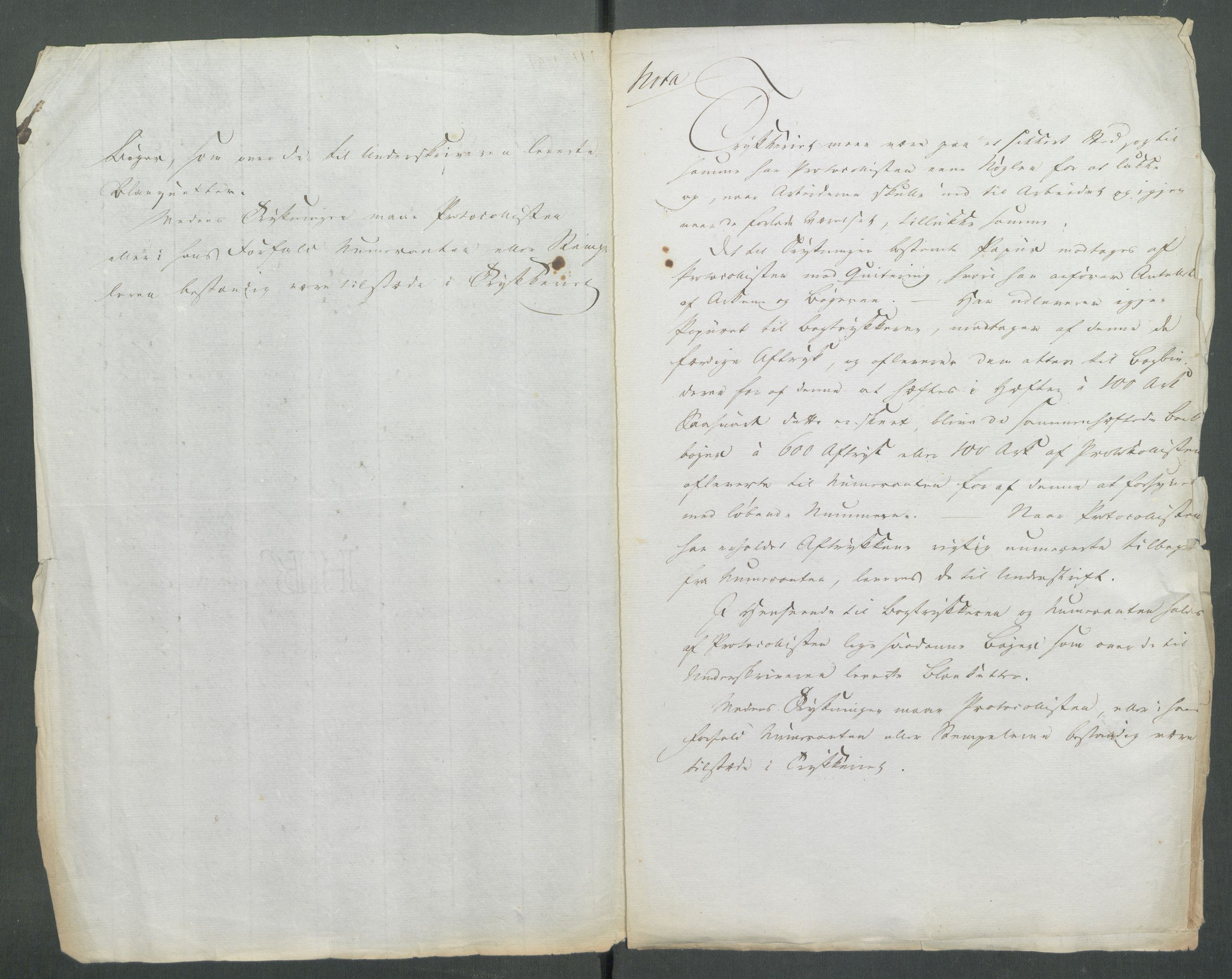 Forskjellige samlinger, Historisk-kronologisk samling, AV/RA-EA-4029/G/Ga/L0009B: Historisk-kronologisk samling. Dokumenter fra oktober 1814, årene 1815 og 1816, Christian Frederiks regnskapsbok 1814 - 1848., 1814-1848, p. 181