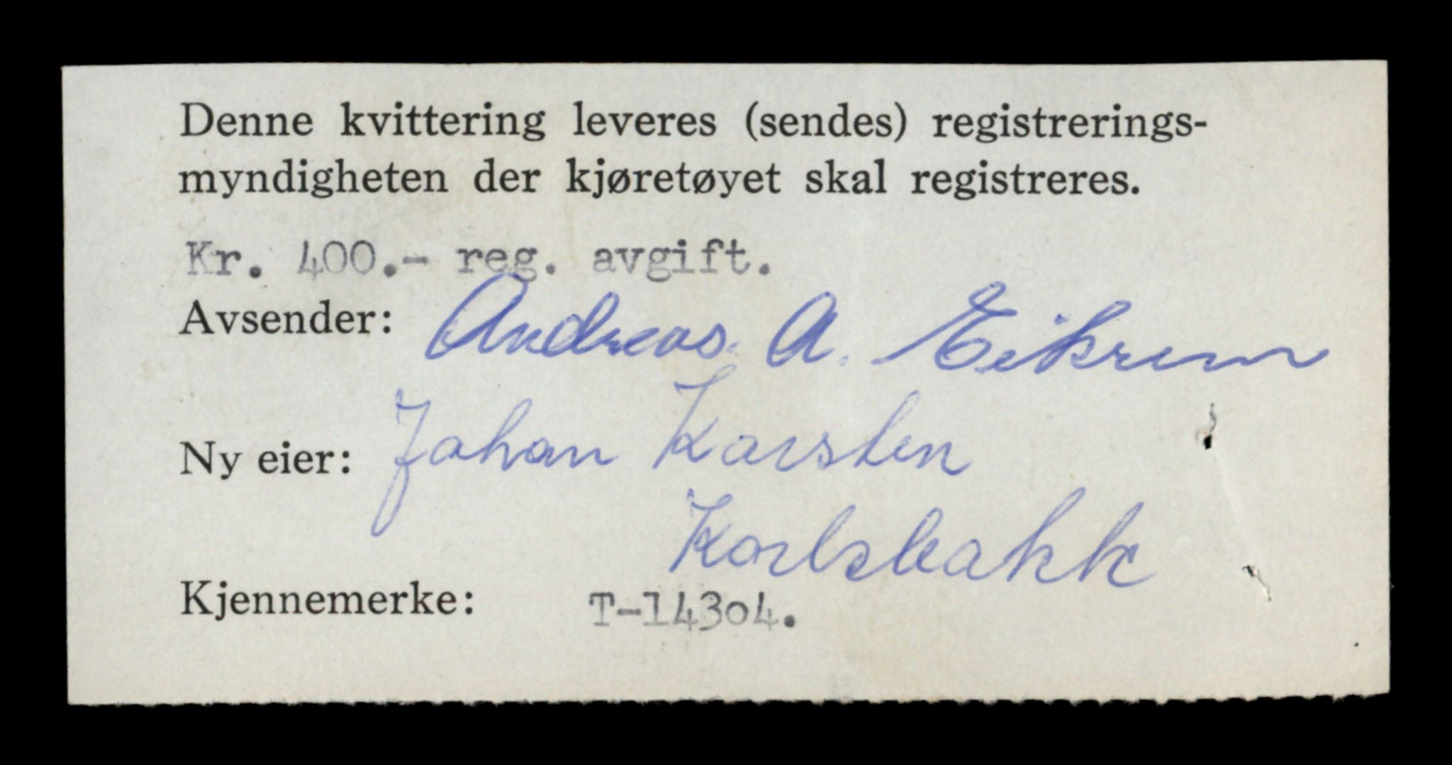 Møre og Romsdal vegkontor - Ålesund trafikkstasjon, AV/SAT-A-4099/F/Fe/L0044: Registreringskort for kjøretøy T 14205 - T 14319, 1927-1998, p. 2856