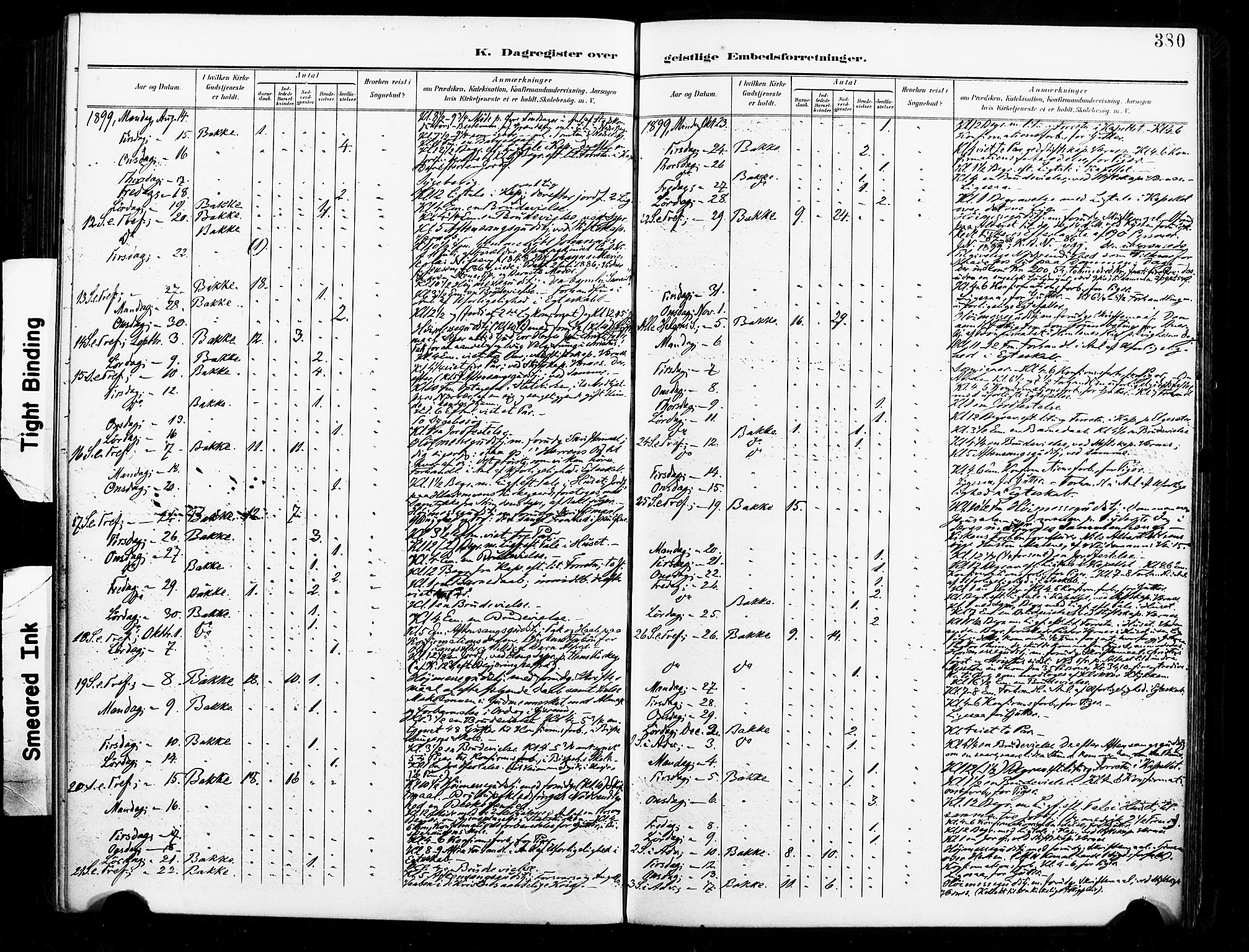 Ministerialprotokoller, klokkerbøker og fødselsregistre - Sør-Trøndelag, AV/SAT-A-1456/604/L0198: Parish register (official) no. 604A19, 1893-1900, p. 380