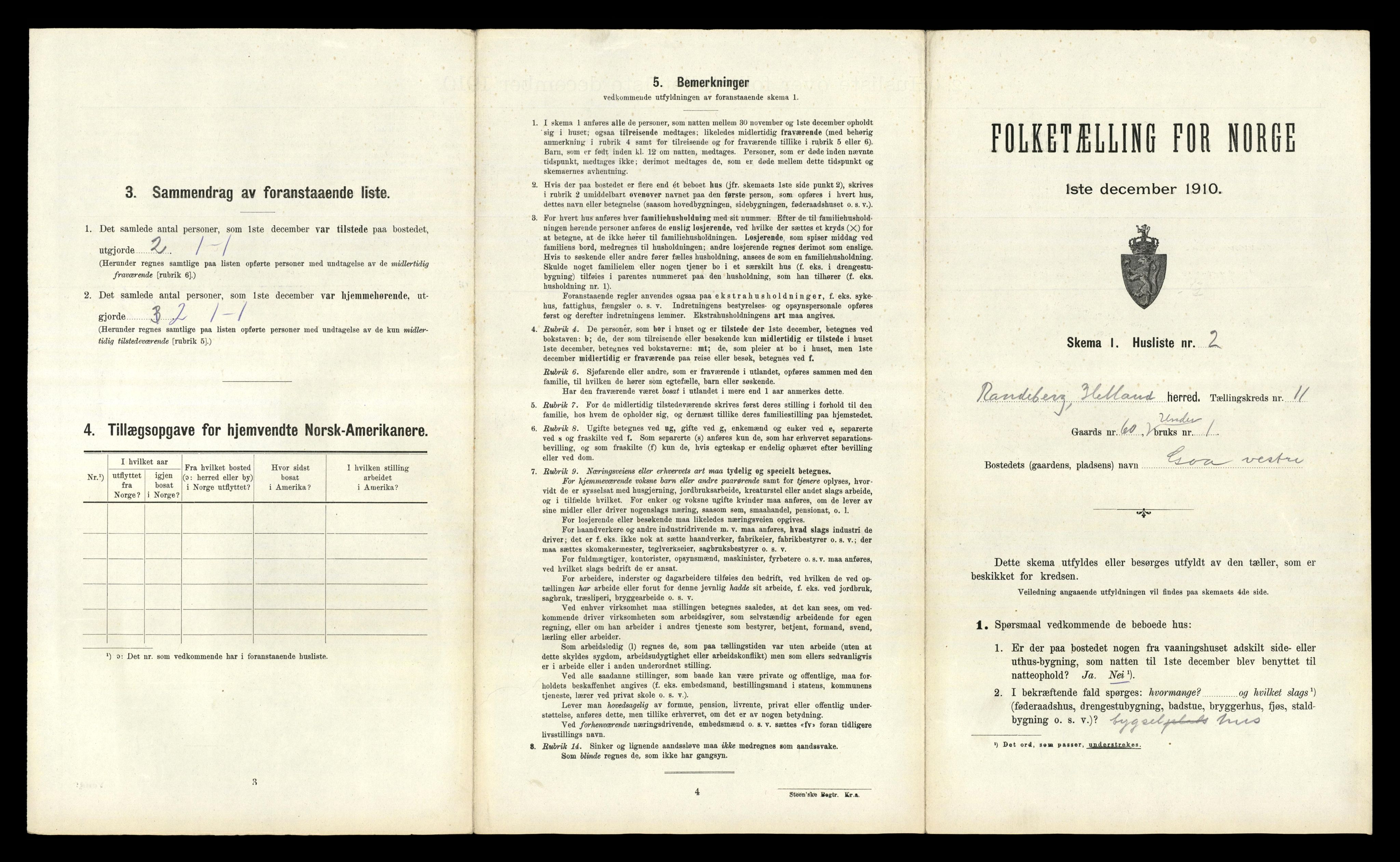 RA, 1910 census for Hetland, 1910, p. 1791