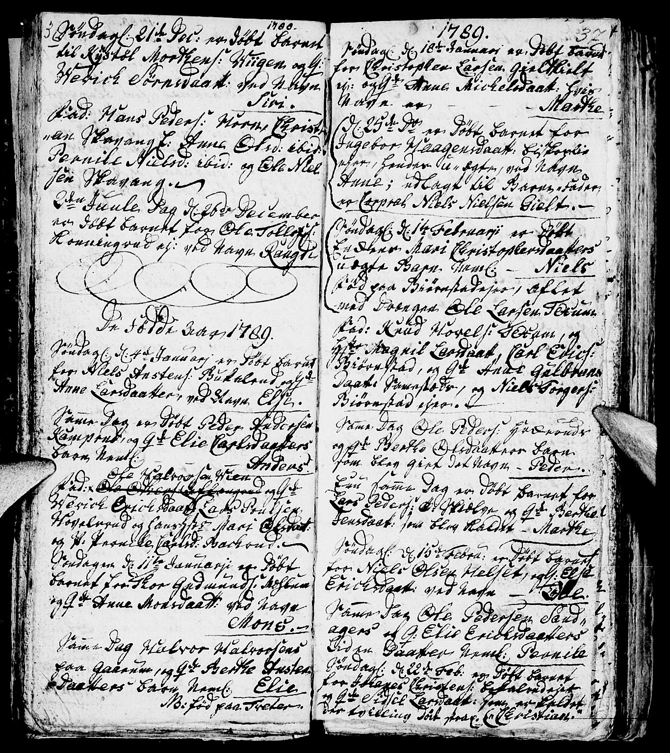 Nes prestekontor, Hedmark, AV/SAH-PREST-020/L/La/L0002: Parish register (copy) no. 2, 1785-1813, p. 36-37