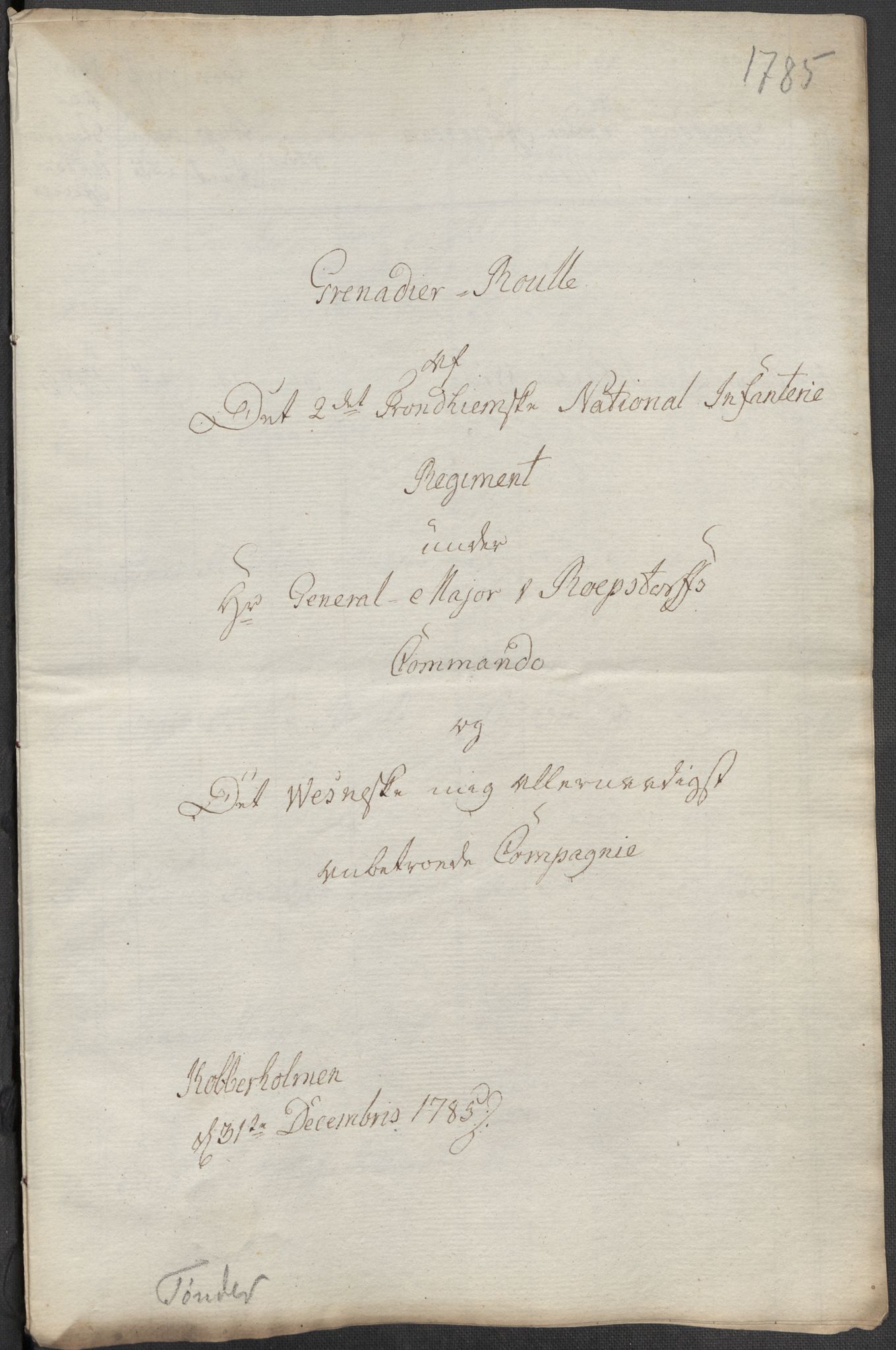 Generalitets- og kommissariatskollegiet, Det kongelige norske kommissariatskollegium, RA/EA-5420/E/Eh/L0001b: Diverse, 1659-1807, p. 118