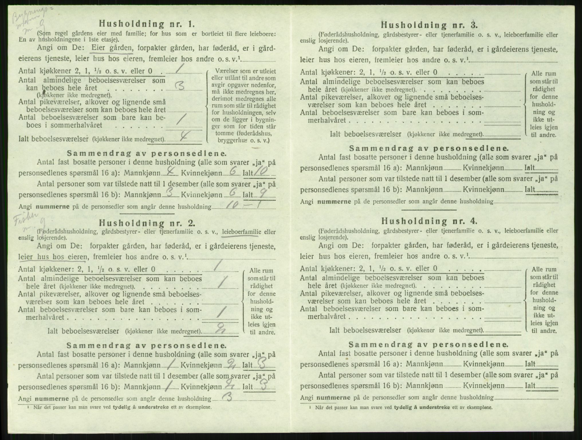 SAT, 1920 census for Haram, 1920, p. 848