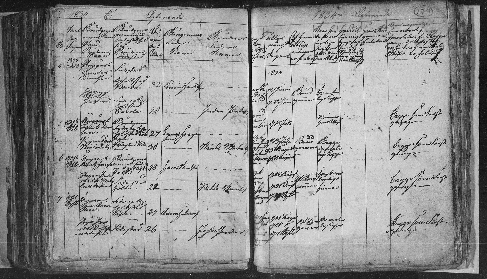 Siljan kirkebøker, SAKO/A-300/G/Ga/L0001: Parish register (copy) no. 1, 1827-1847, p. 179