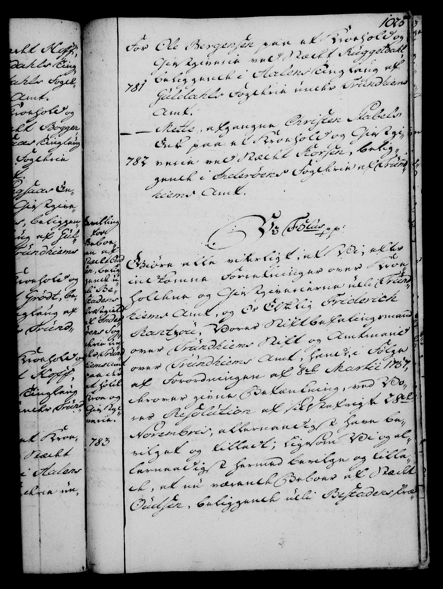 Rentekammeret, Kammerkanselliet, AV/RA-EA-3111/G/Gg/Gga/L0006: Norsk ekspedisjonsprotokoll med register (merket RK 53.6), 1749-1759, p. 1025