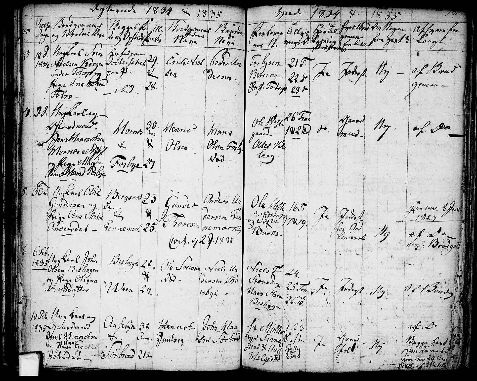 Berg prestekontor Kirkebøker, AV/SAO-A-10902/F/Fa/L0003: Parish register (official) no. I 3, 1832-1842, p. 181