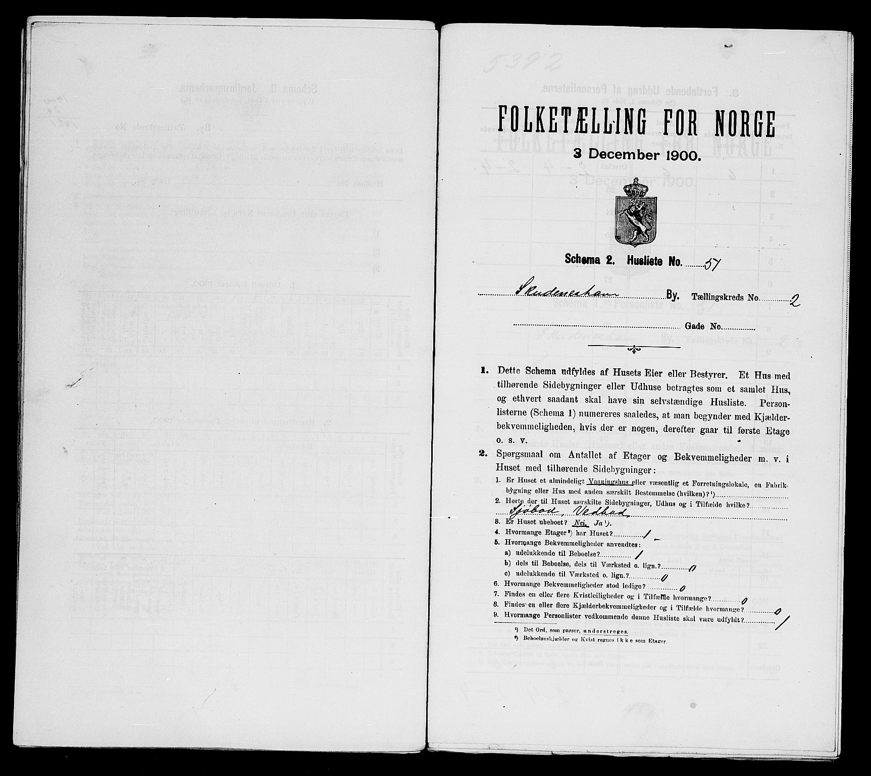 SAST, 1900 census for Skudeneshavn, 1900, p. 529