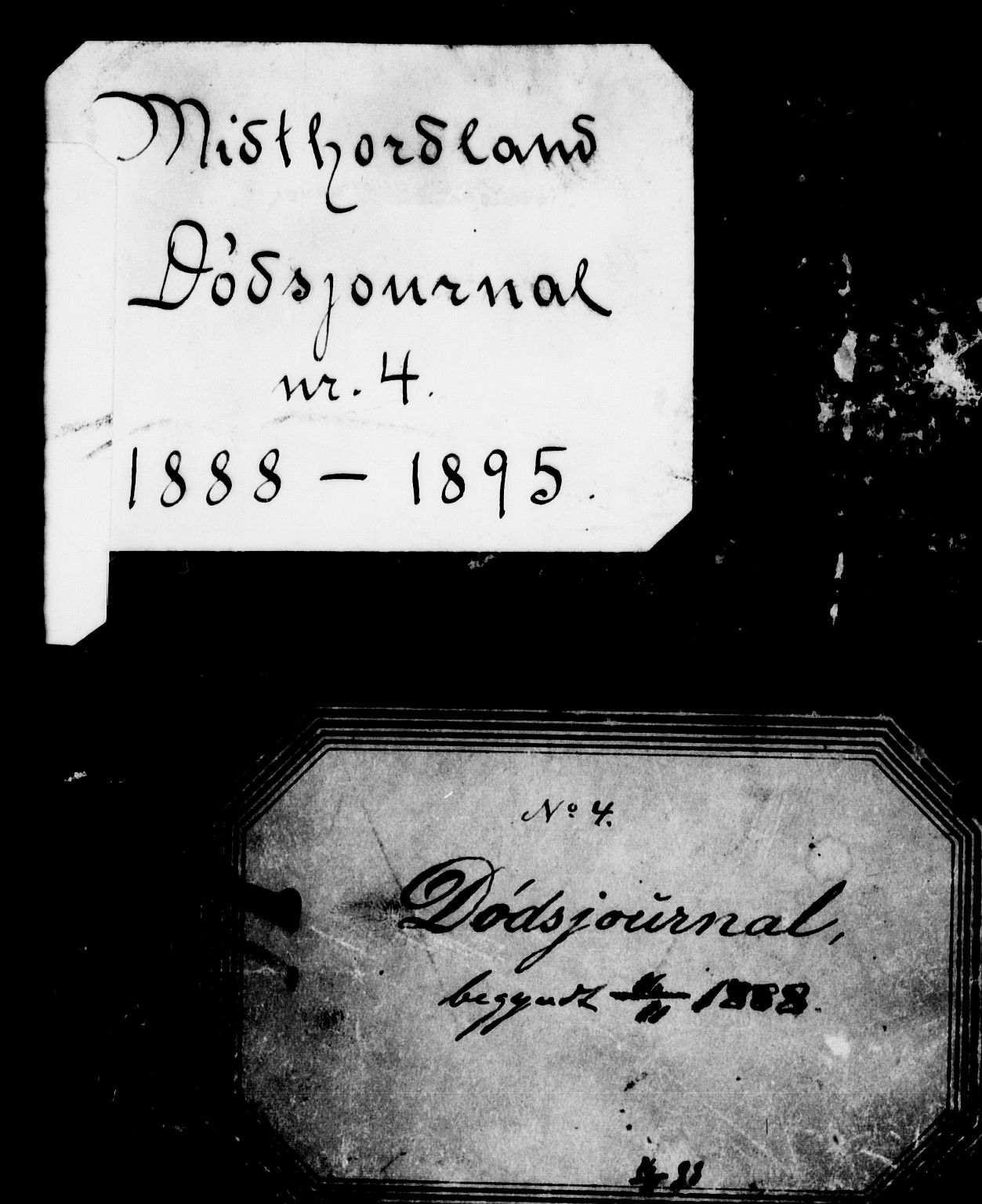 Midhordland sorenskriveri, SAB/A-3001/1/H/Hk/Hka/L0004: Dødsfallprotokollar, 1888-1895