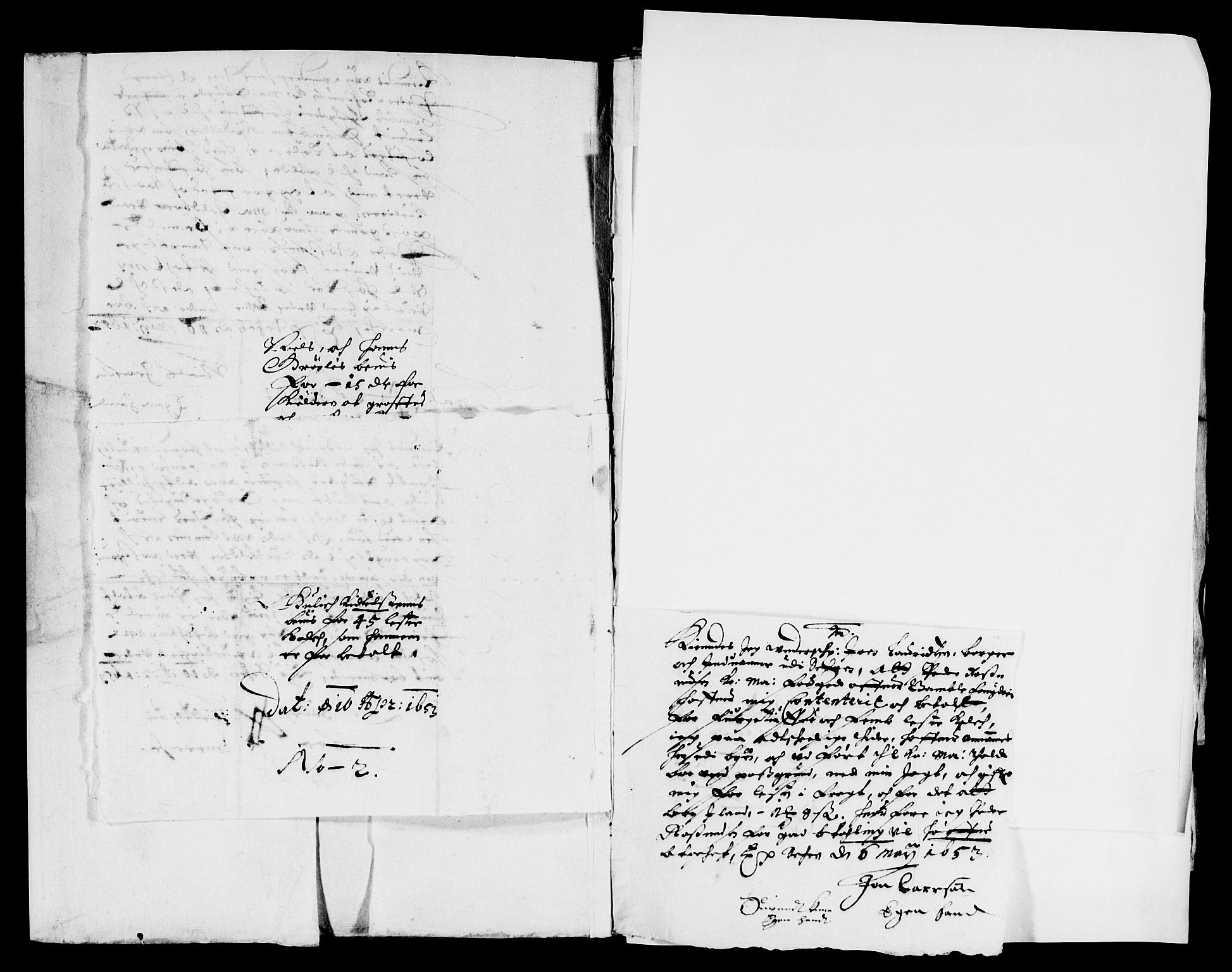 Rentekammeret inntil 1814, Reviderte regnskaper, Lensregnskaper, AV/RA-EA-5023/R/Rb/Rbp/L0036: Bratsberg len, 1649-1651