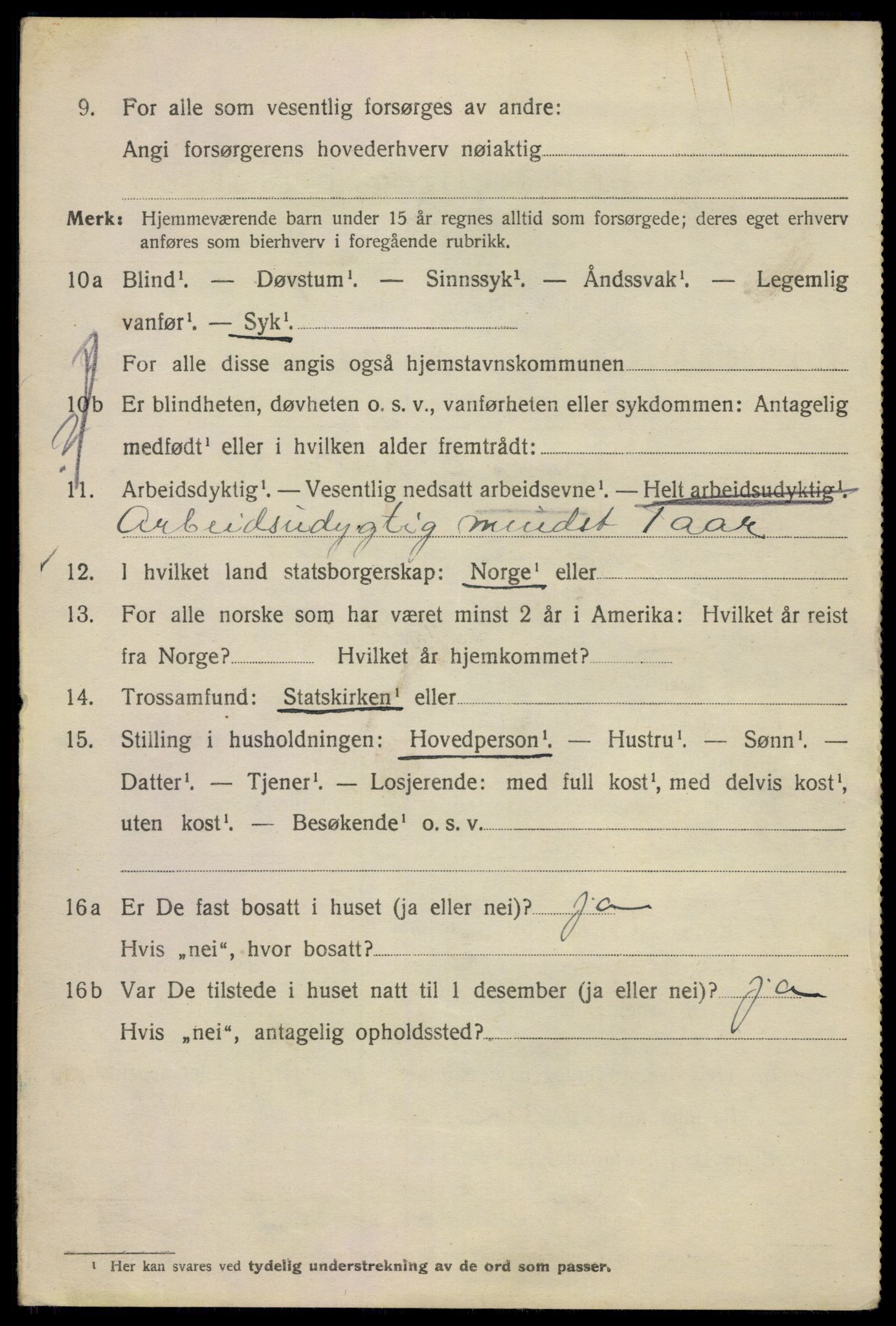 SAO, 1920 census for Kristiania, 1920, p. 194458