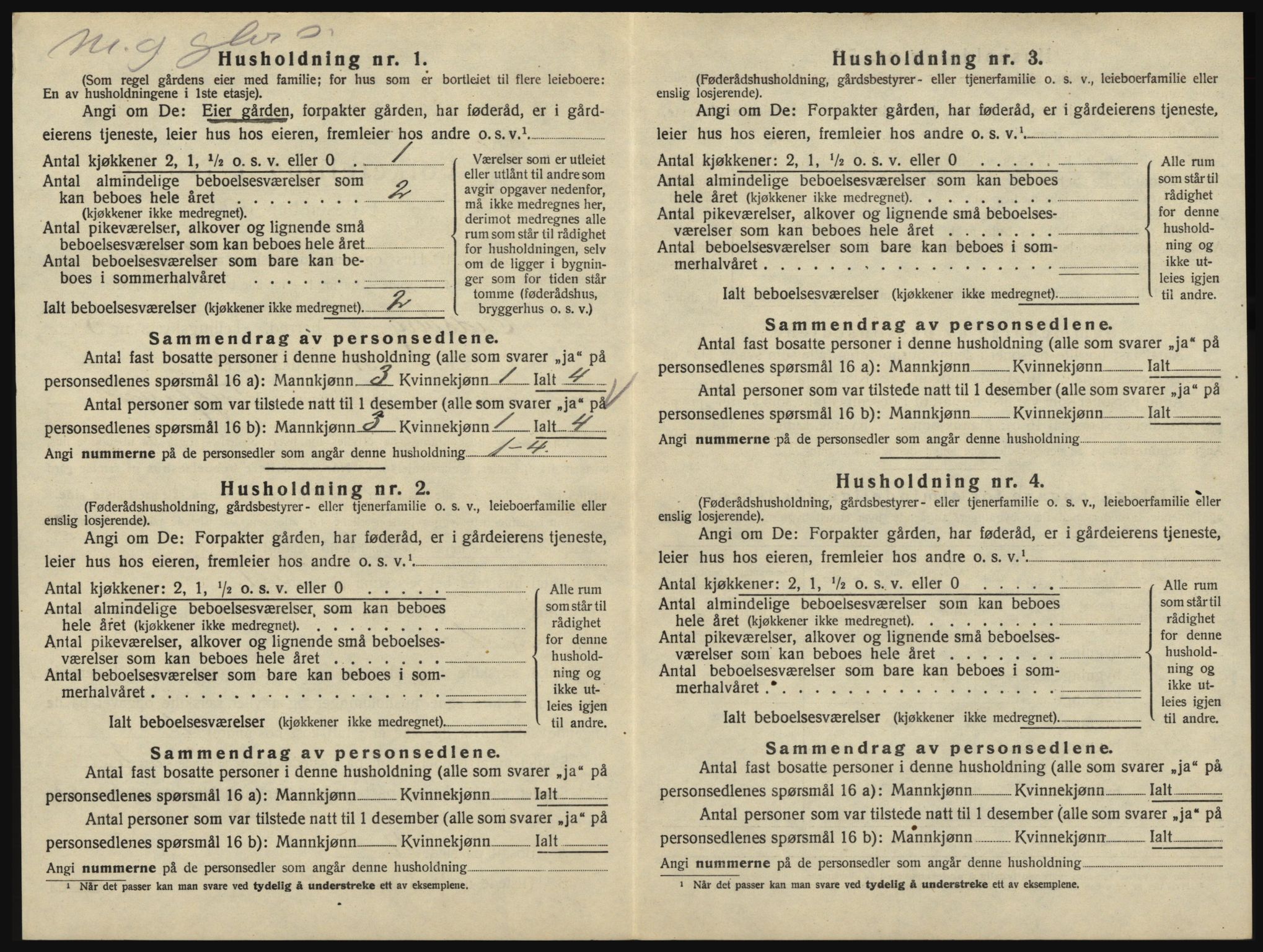 SAO, 1920 census for Eidsberg, 1920, p. 978