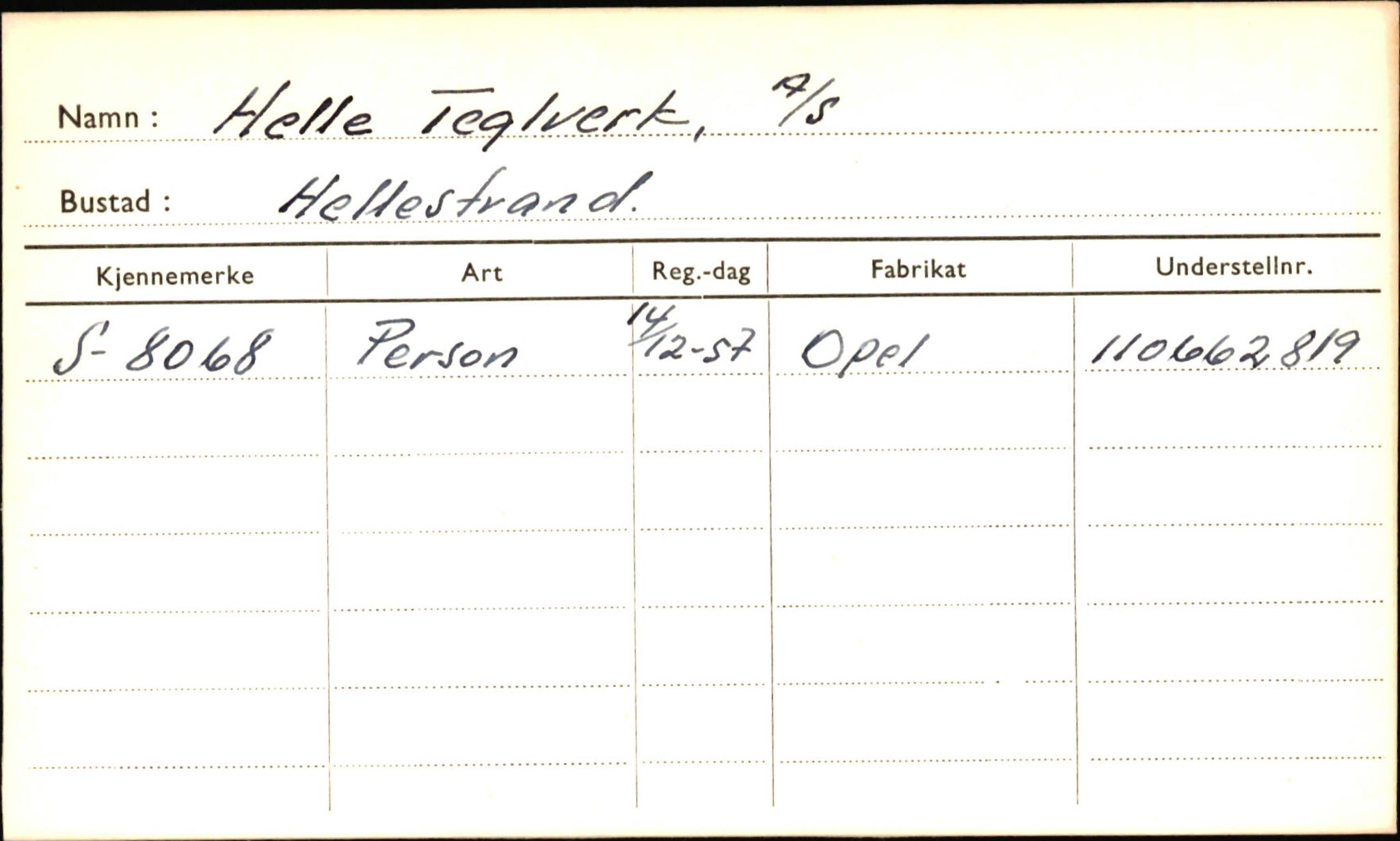 Statens vegvesen, Sogn og Fjordane vegkontor, AV/SAB-A-5301/4/F/L0001A: Eigarregister Fjordane til 1.6.1961, 1930-1961, p. 358