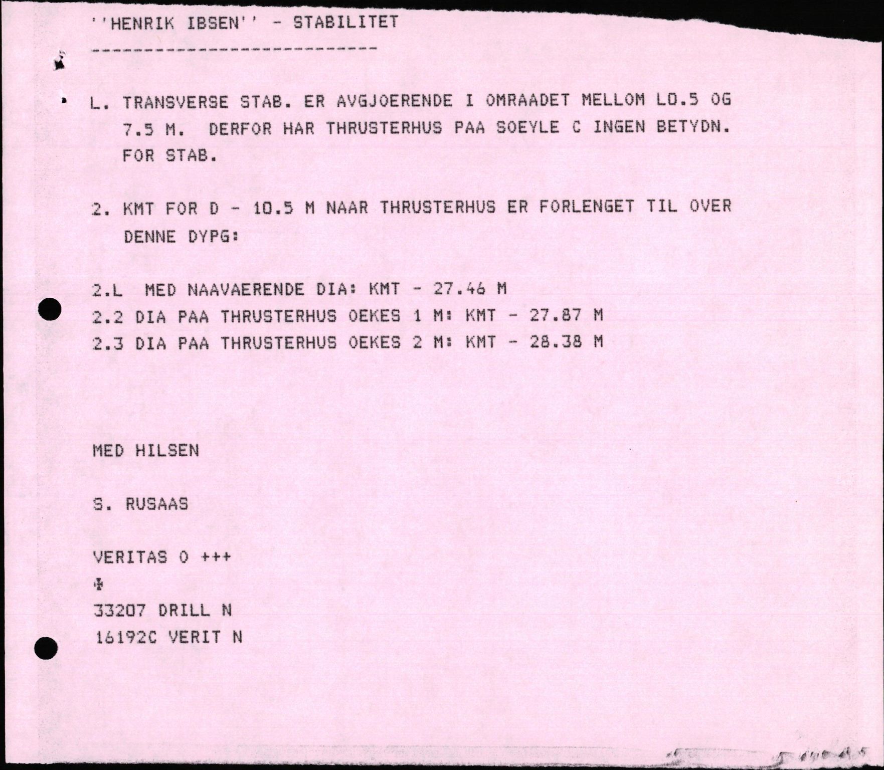 Pa 1503 - Stavanger Drilling AS, AV/SAST-A-101906/2/E/Ec/Eca/L0011: Sak og korrespondanse, 1980-1981