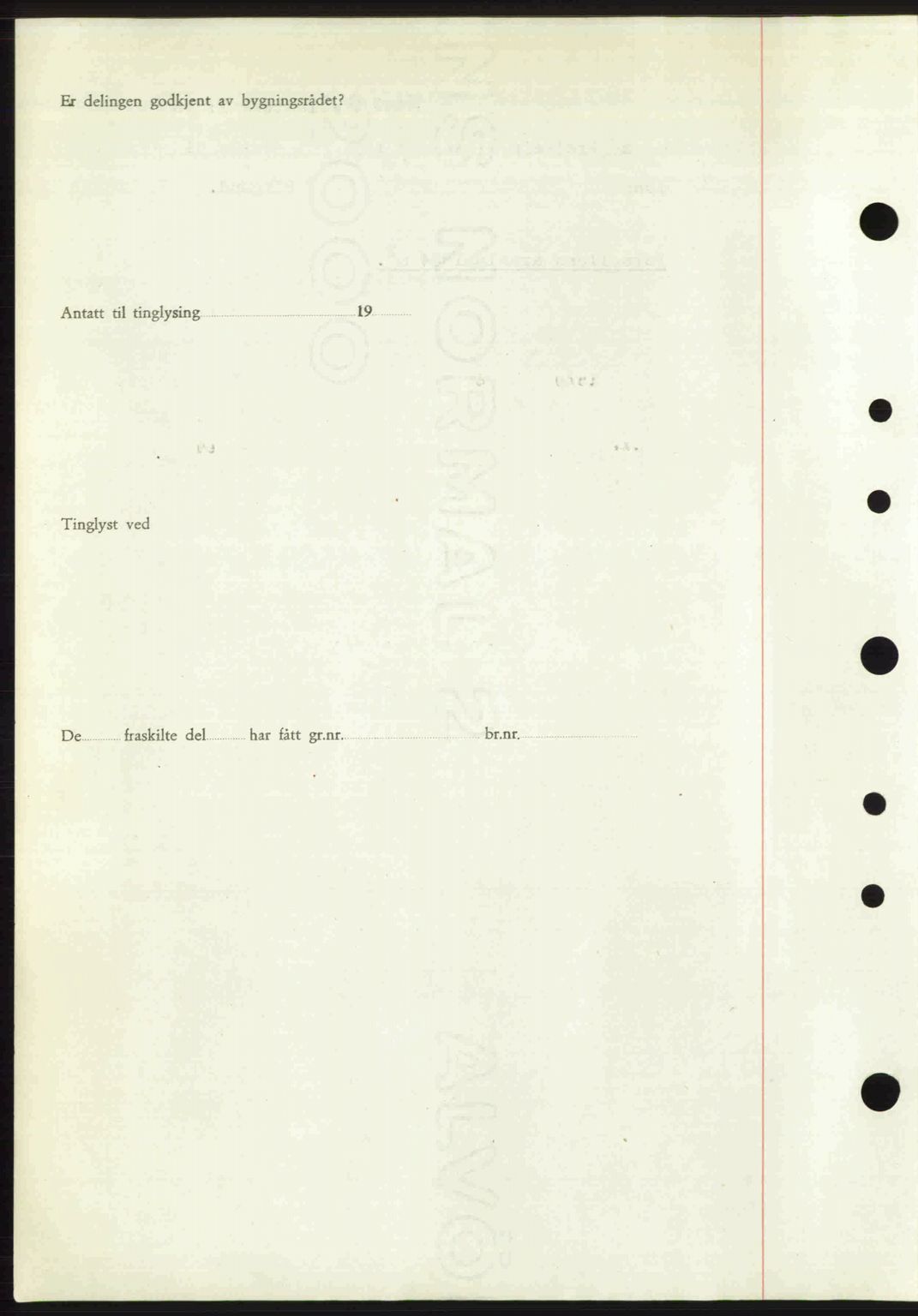 Nordre Sunnmøre sorenskriveri, AV/SAT-A-0006/1/2/2C/2Ca: Mortgage book no. A26, 1947-1948, Diary no: : 1926/1947