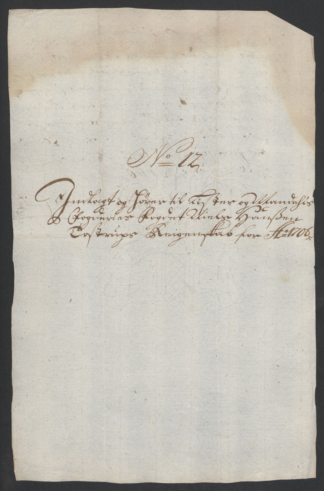 Rentekammeret inntil 1814, Reviderte regnskaper, Fogderegnskap, RA/EA-4092/R43/L2551: Fogderegnskap Lista og Mandal, 1705-1709, p. 306