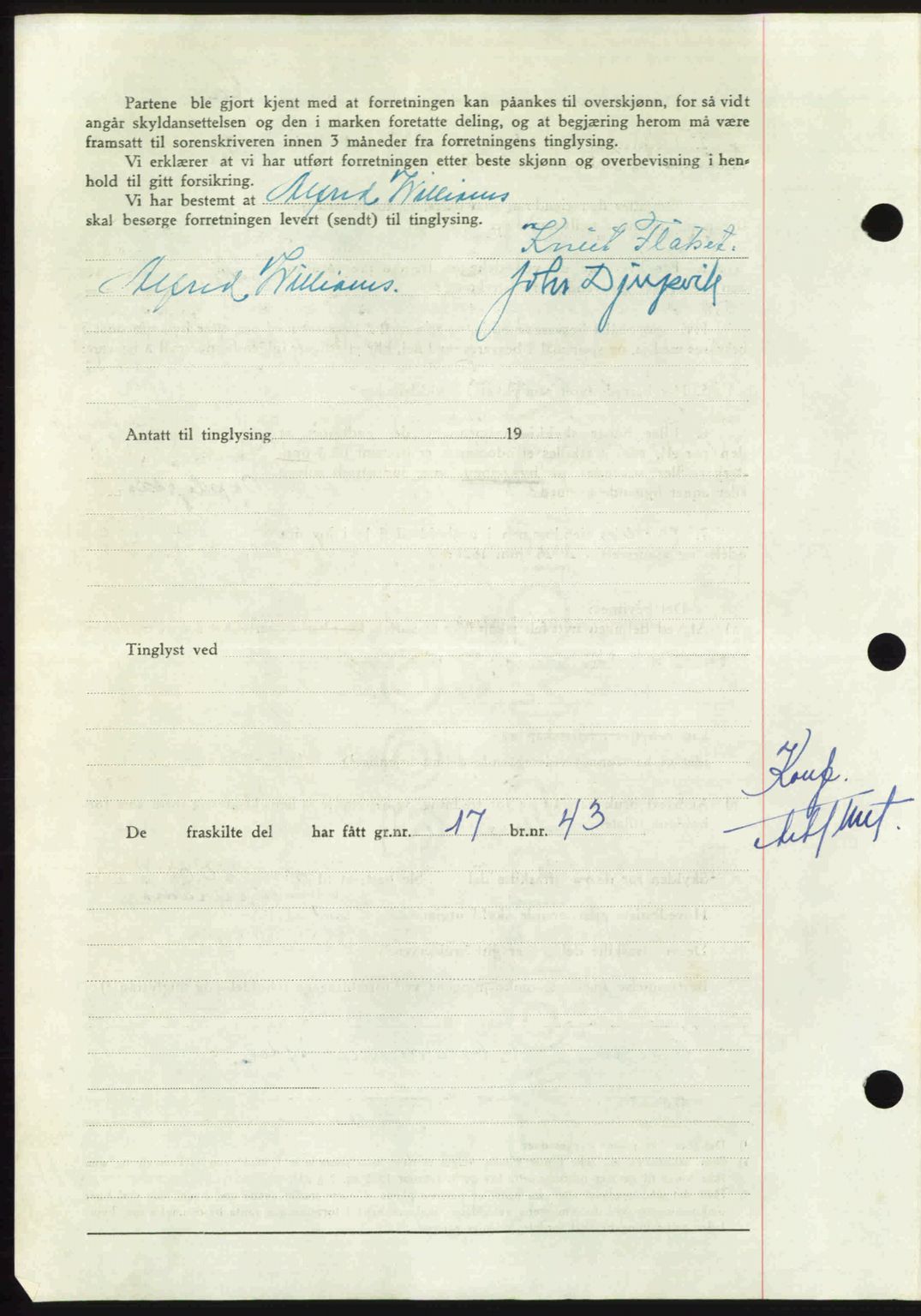 Nordmøre sorenskriveri, AV/SAT-A-4132/1/2/2Ca: Mortgage book no. A114, 1950-1950, Diary no: : 472/1950