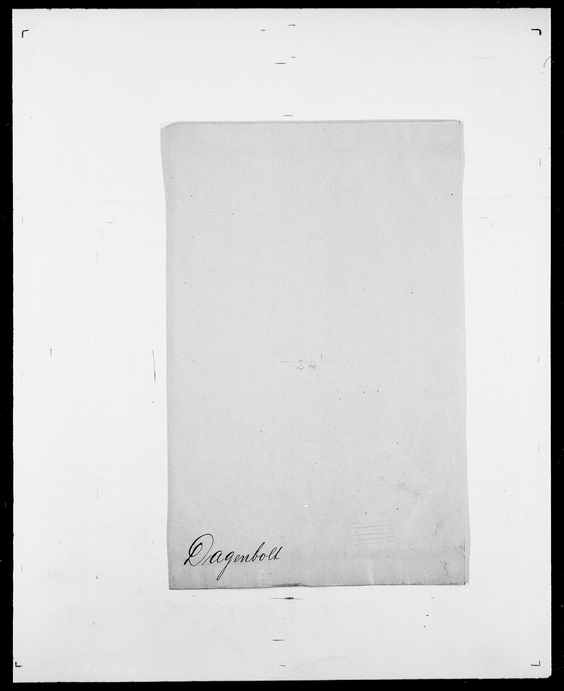 Delgobe, Charles Antoine - samling, SAO/PAO-0038/D/Da/L0008: Capjon - Dagenbolt, p. 700