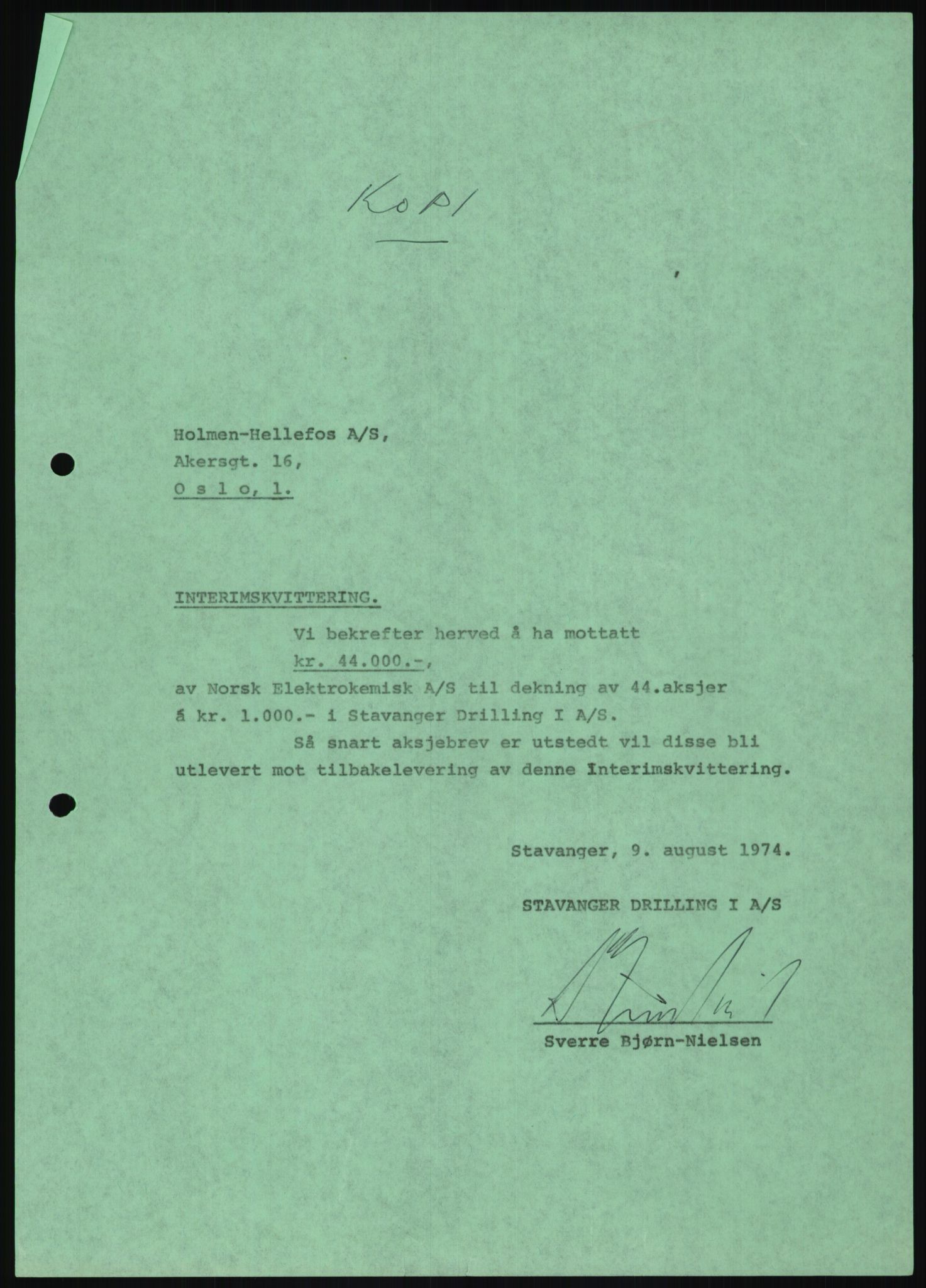 Pa 1503 - Stavanger Drilling AS, AV/SAST-A-101906/D/L0006: Korrespondanse og saksdokumenter, 1974-1984, p. 1045