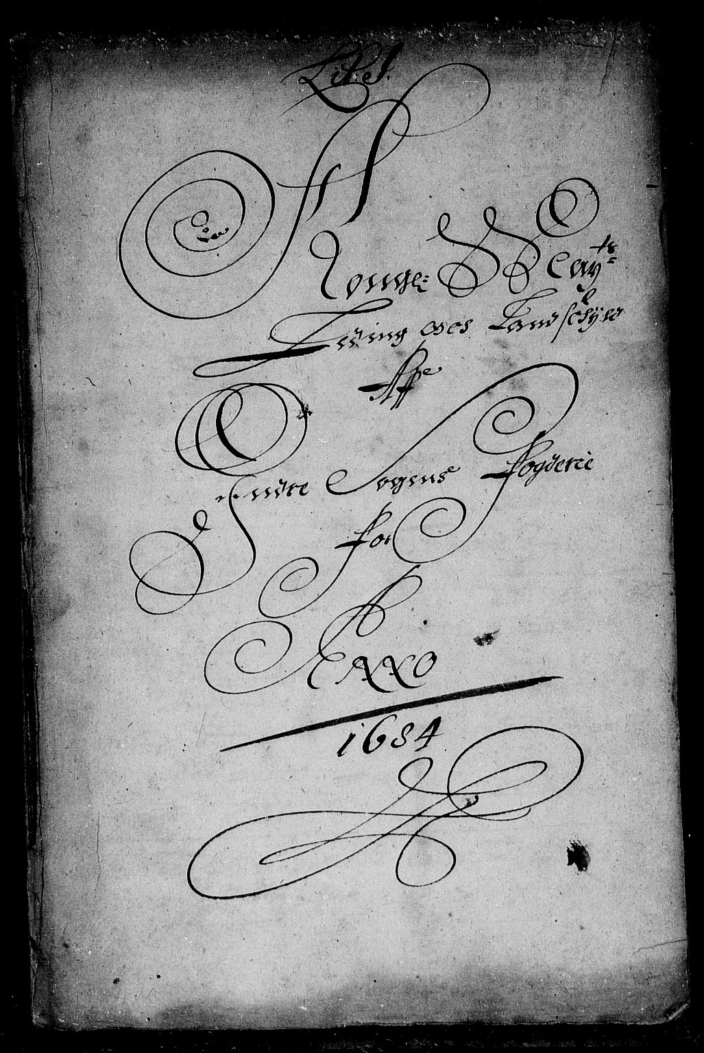 Rentekammeret inntil 1814, Reviderte regnskaper, Stiftamtstueregnskaper, Bergen stiftamt, AV/RA-EA-6043/R/Rc/L0075: Bergen stiftamt, 1682-1684