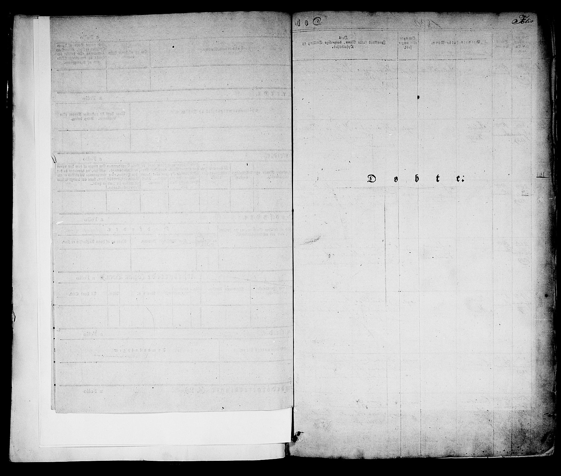Strømsø kirkebøker, SAKO/A-246/F/Fa/L0012: Parish register (official) no. I 12, 1830-1847, p. 1