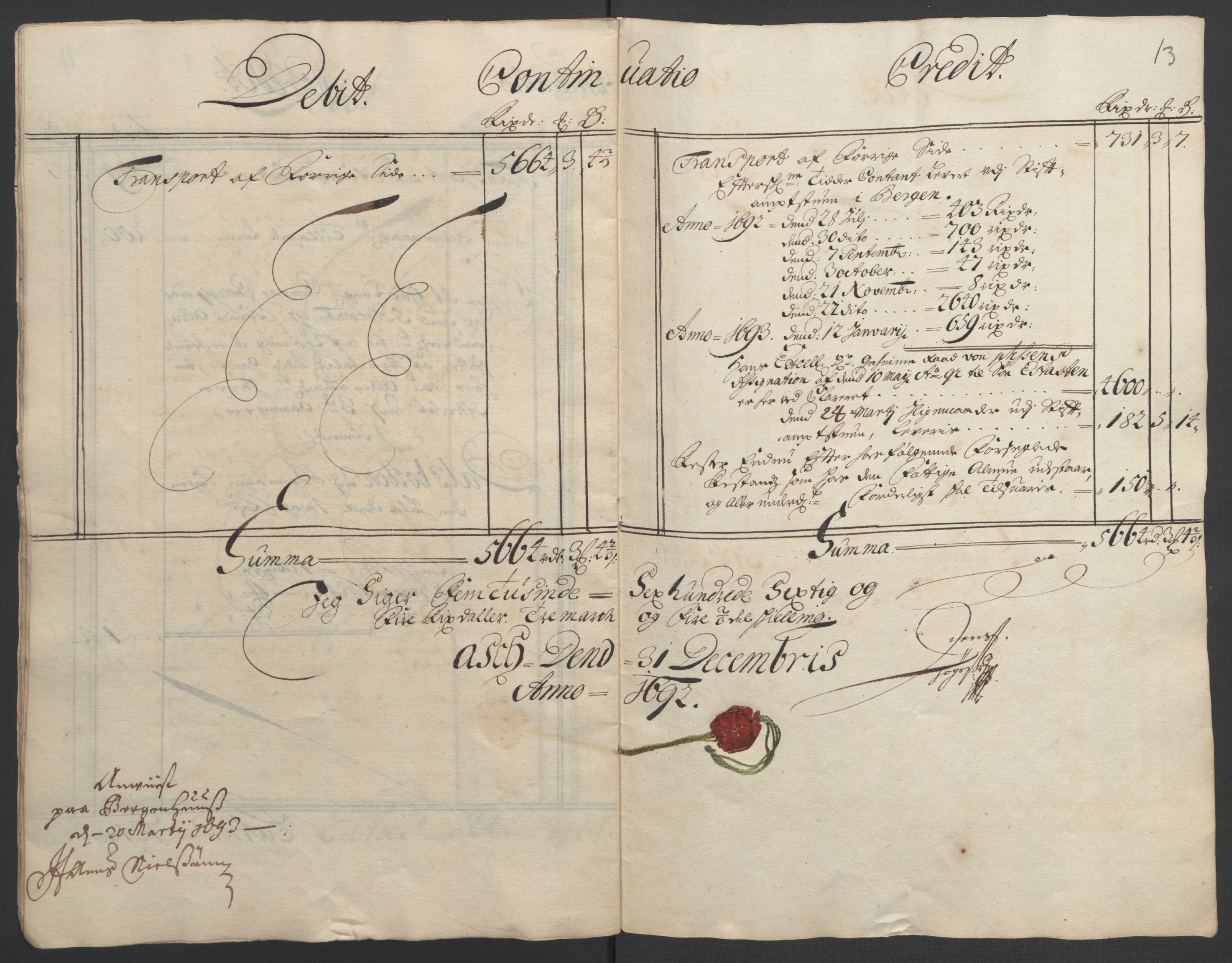 Rentekammeret inntil 1814, Reviderte regnskaper, Fogderegnskap, AV/RA-EA-4092/R53/L3420: Fogderegnskap Sunn- og Nordfjord, 1691-1692, p. 177