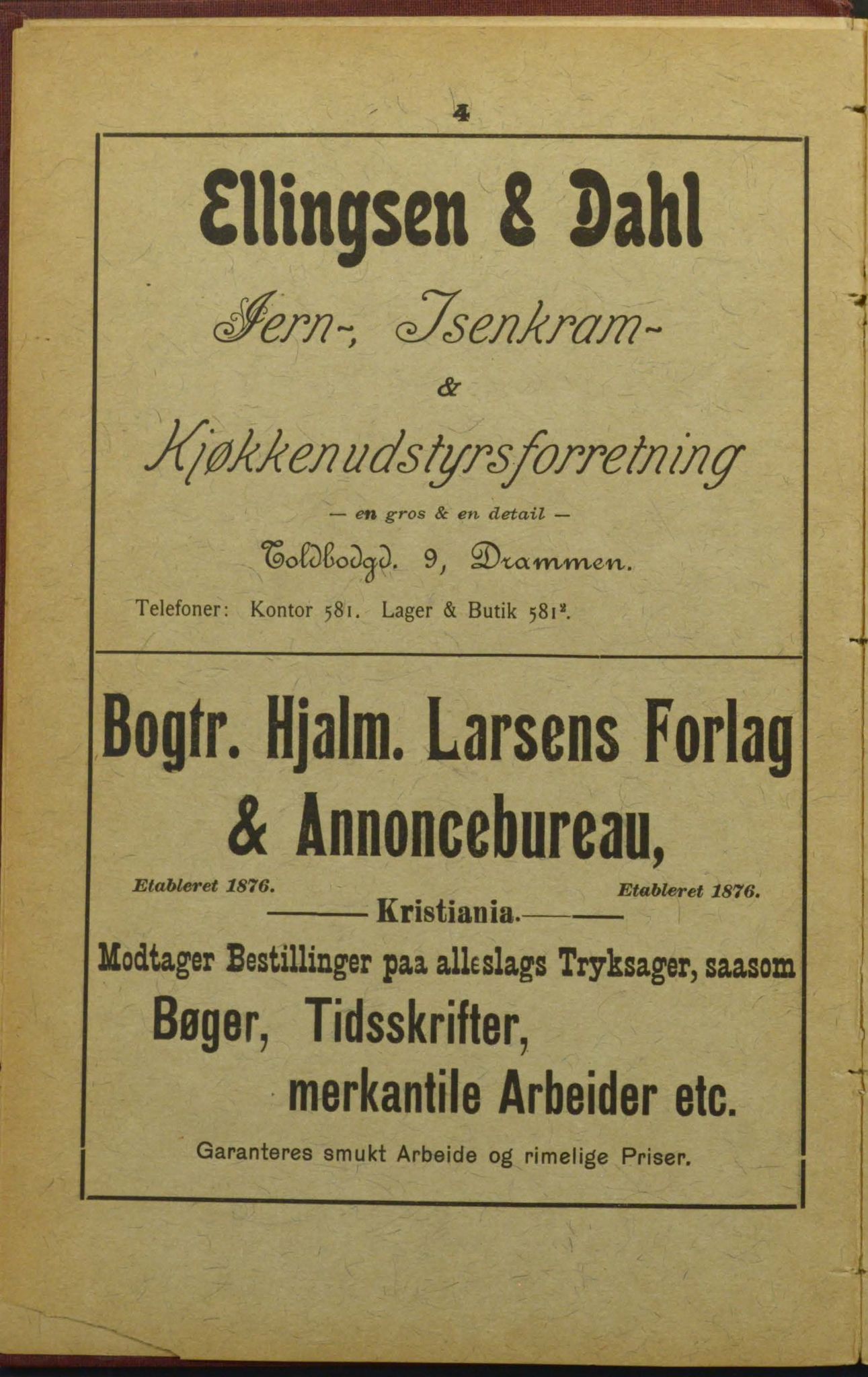 Drammen adressebok, DRMK/-, 1904-1905, p. 4