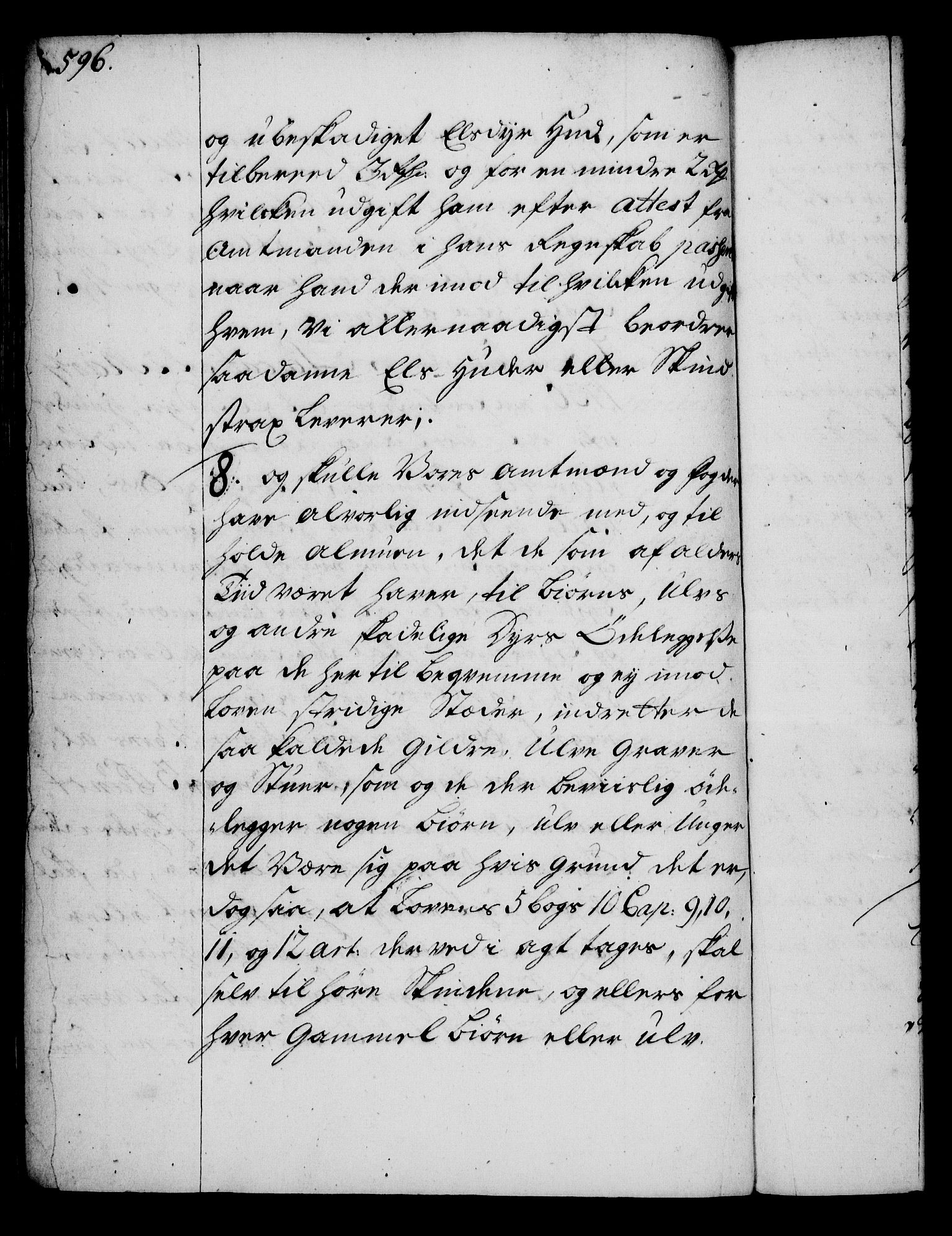 Rentekammeret, Kammerkanselliet, RA/EA-3111/G/Gg/Gga/L0003: Norsk ekspedisjonsprotokoll med register (merket RK 53.3), 1727-1734, p. 596