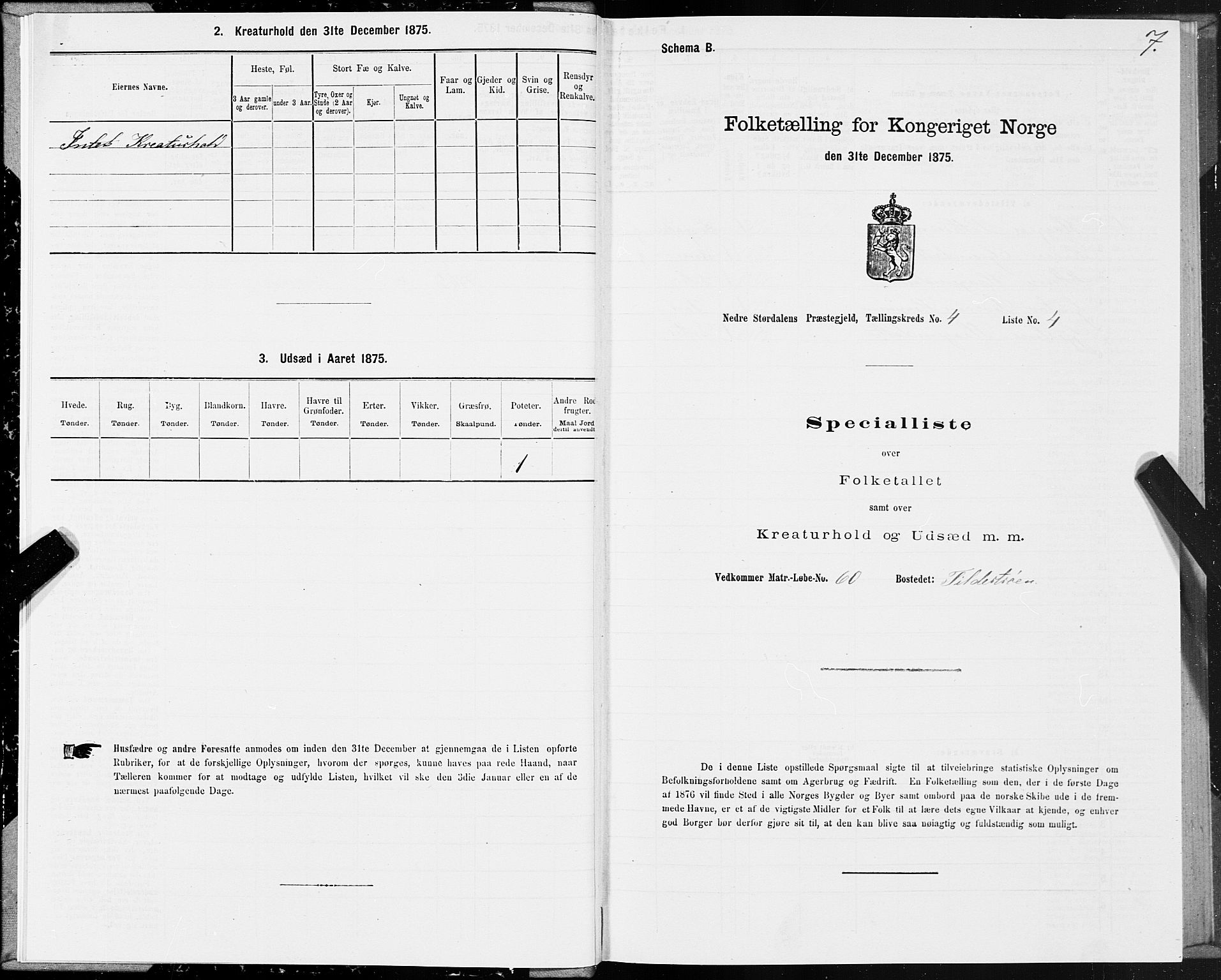 SAT, 1875 census for 1714P Nedre Stjørdal, 1875, p. 2007