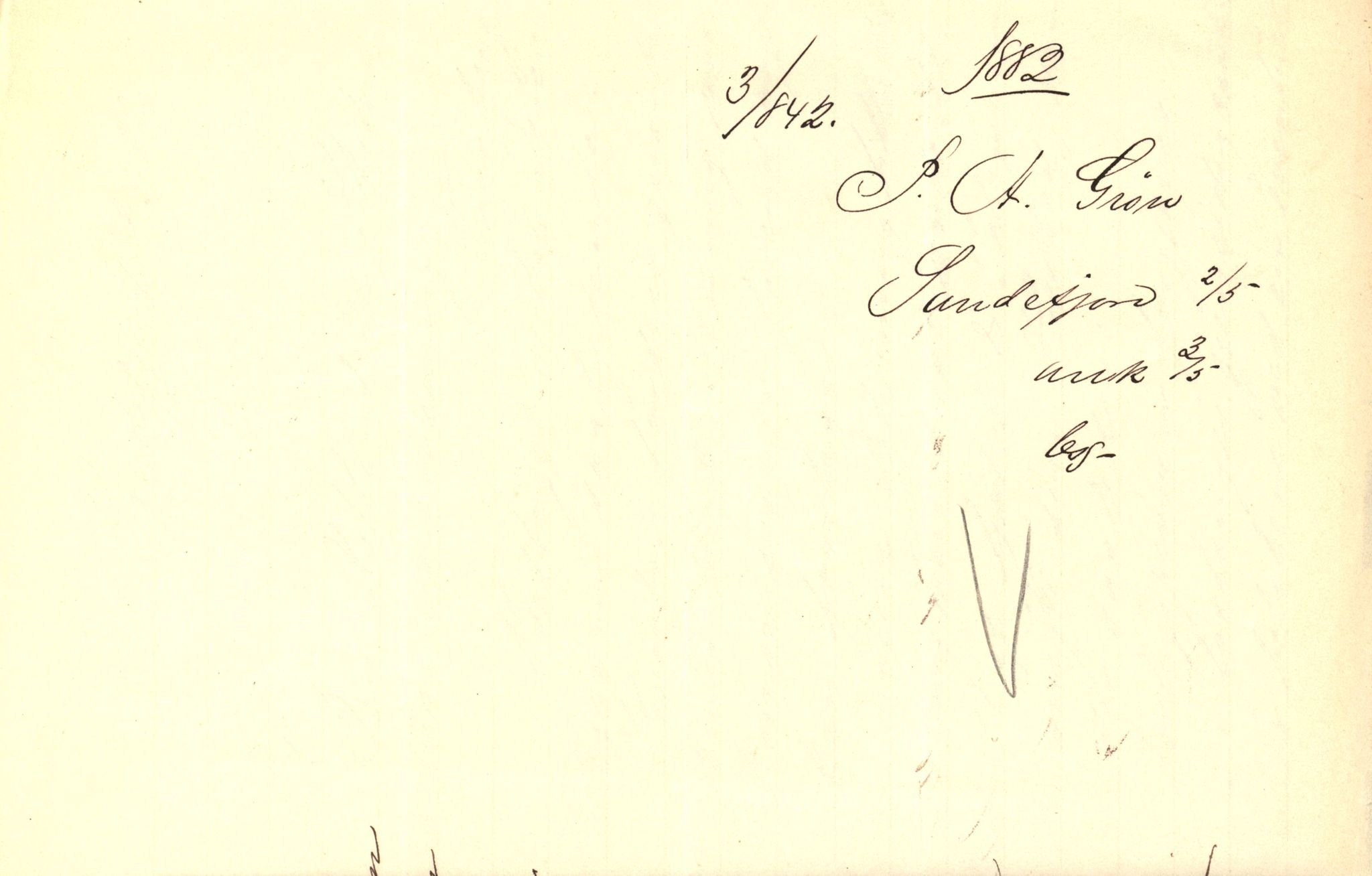 Pa 63 - Østlandske skibsassuranceforening, VEMU/A-1079/G/Ga/L0014/0011: Havaridokumenter / Agra, Anna, Jorsalfarer, Alfen, Uller, Solon, 1882, p. 85