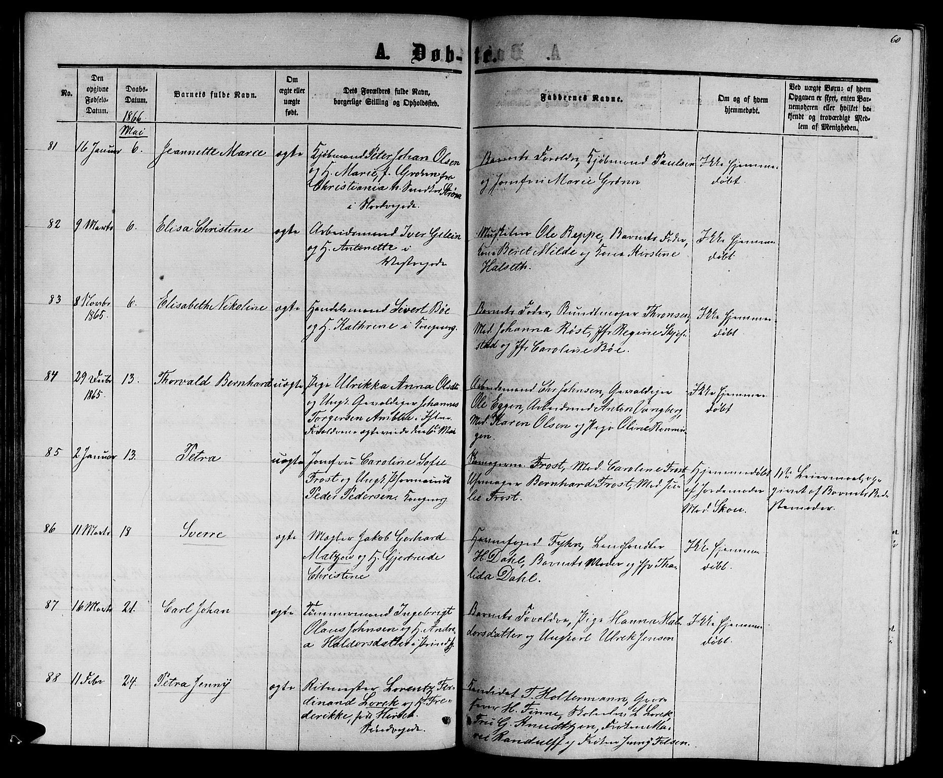 Ministerialprotokoller, klokkerbøker og fødselsregistre - Sør-Trøndelag, AV/SAT-A-1456/601/L0087: Parish register (copy) no. 601C05, 1864-1881, p. 60