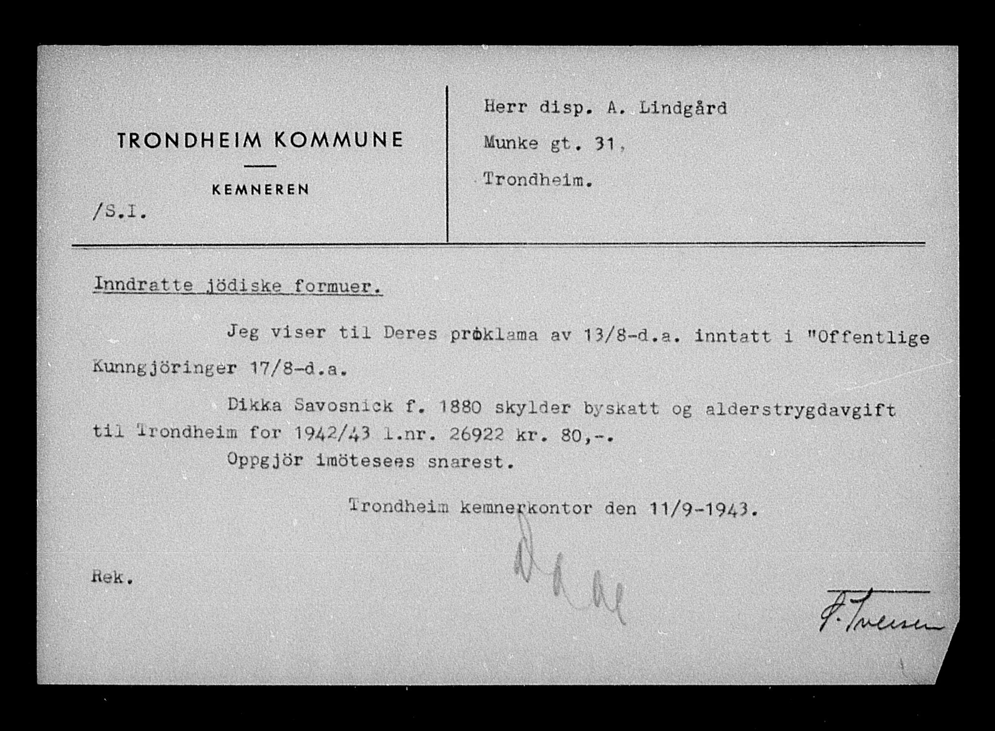 Justisdepartementet, Tilbakeføringskontoret for inndratte formuer, RA/S-1564/H/Hc/Hca/L0907: --, 1945-1947, p. 515