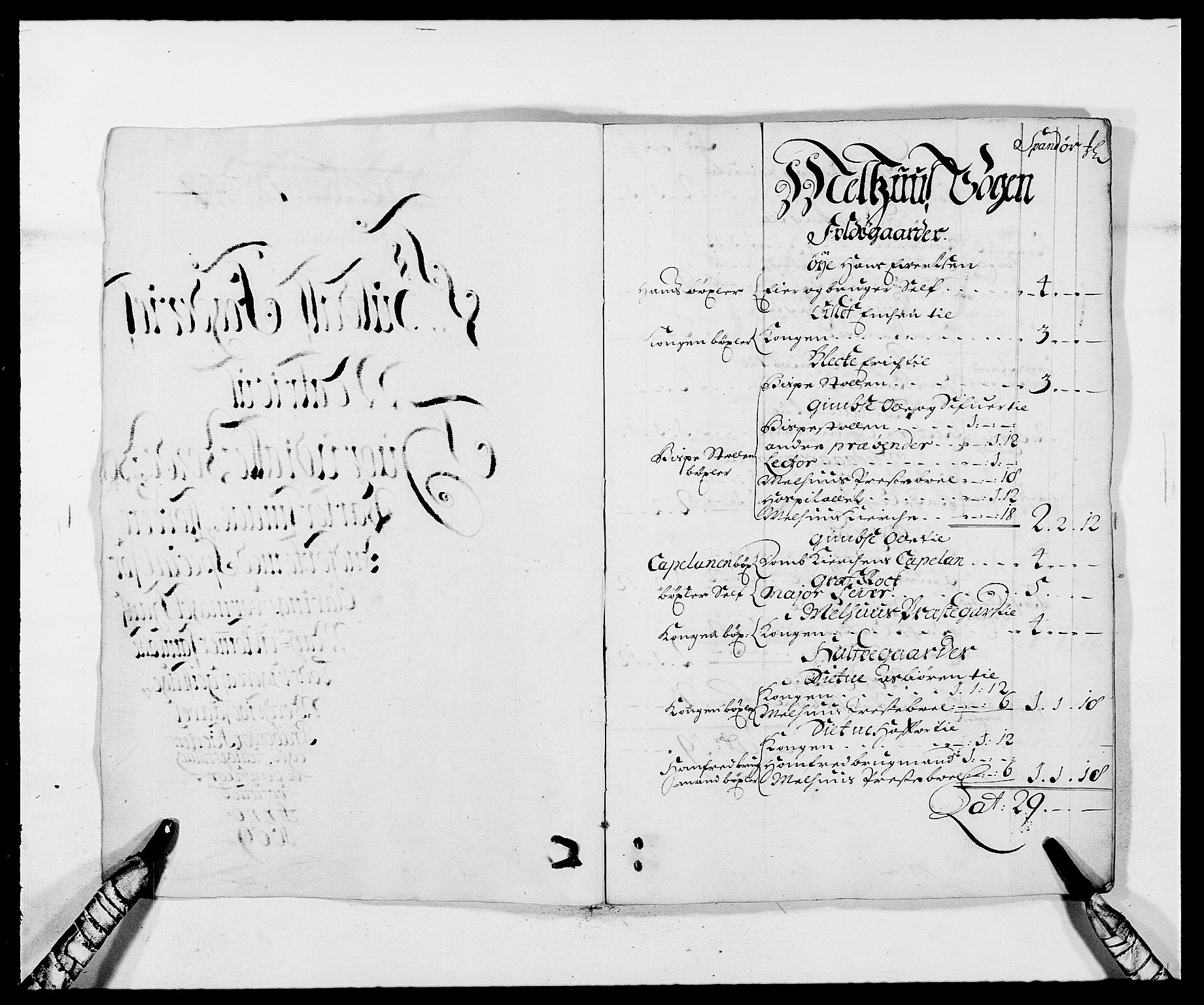 Rentekammeret inntil 1814, Reviderte regnskaper, Fogderegnskap, AV/RA-EA-4092/R59/L3940: Fogderegnskap Gauldal, 1689-1690, p. 19