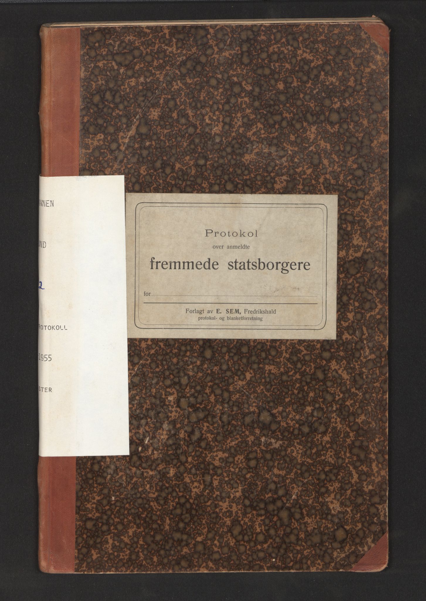 Lensmannen i Borgund, SAB/A-26601/0020/L0002: Framandprotokoll, 1921-1955