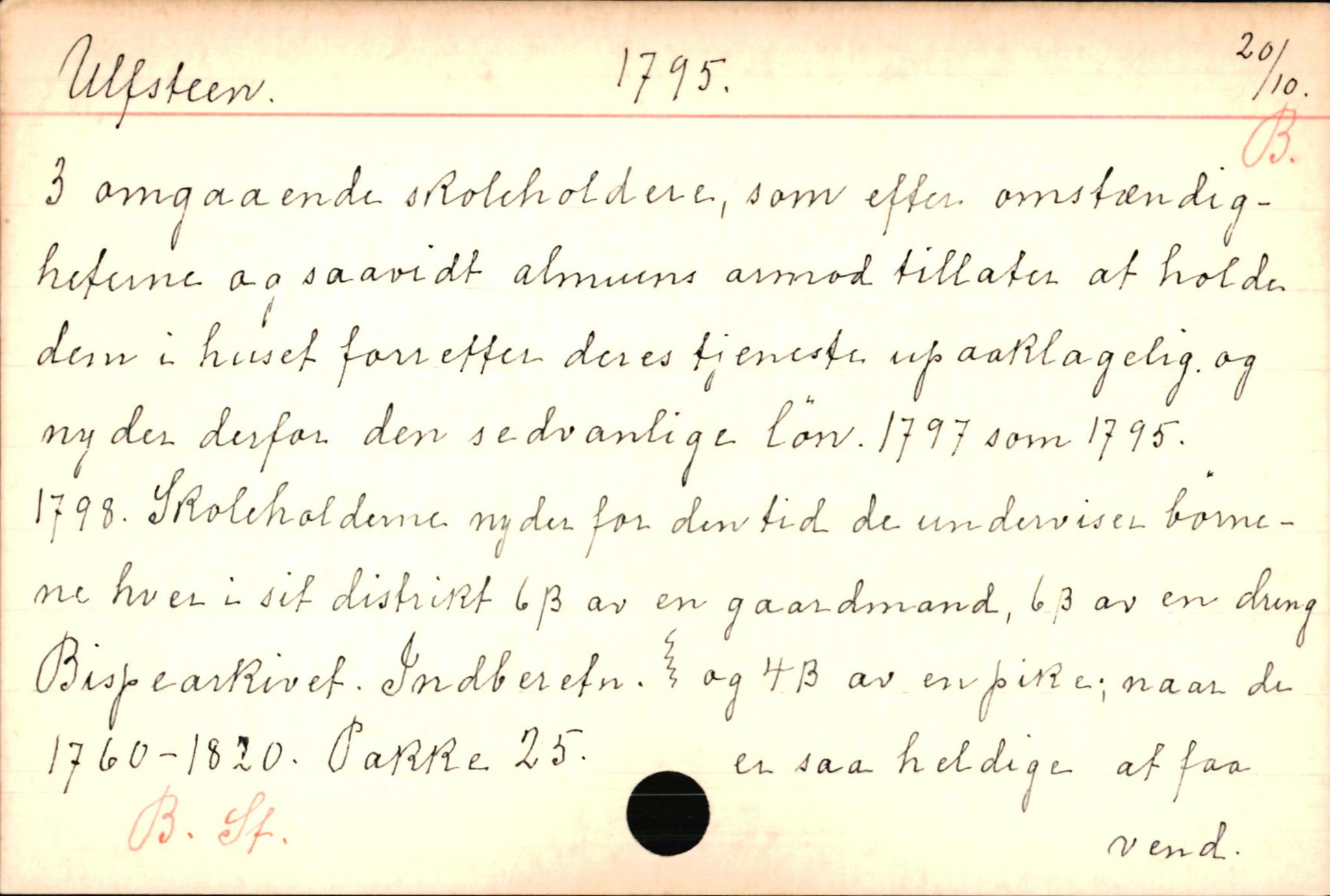 Haugen, Johannes - lærer, AV/SAB-SAB/PA-0036/01/L0001: Om klokkere og lærere, 1521-1904, p. 10586