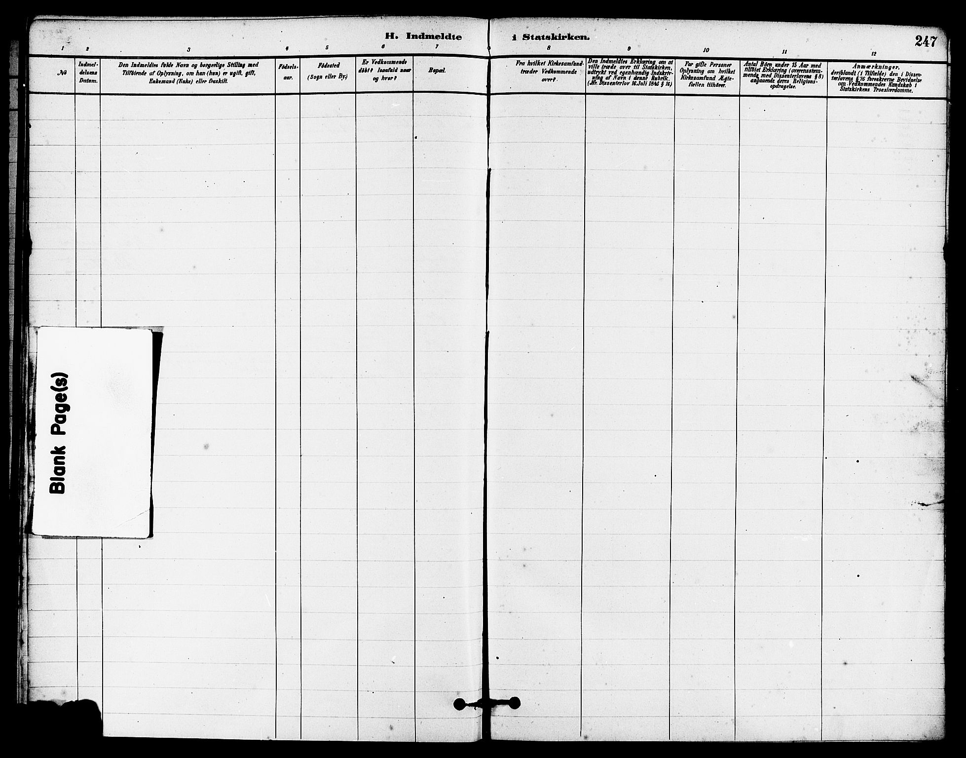 Eigersund sokneprestkontor, AV/SAST-A-101807/001/30/30BA/L0015: Parish register (official) no. A 15, 1879-1892, p. 247